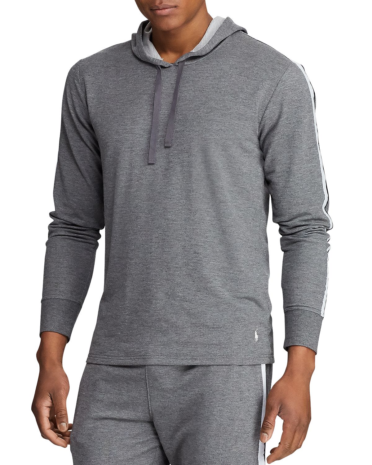 Polo Ralph Lauren Terry Hooded Sweatshirt Charcoal Heather/Nevis