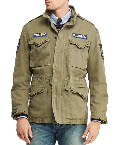 Polo Ralph Lauren Twill Field Jacket Green
