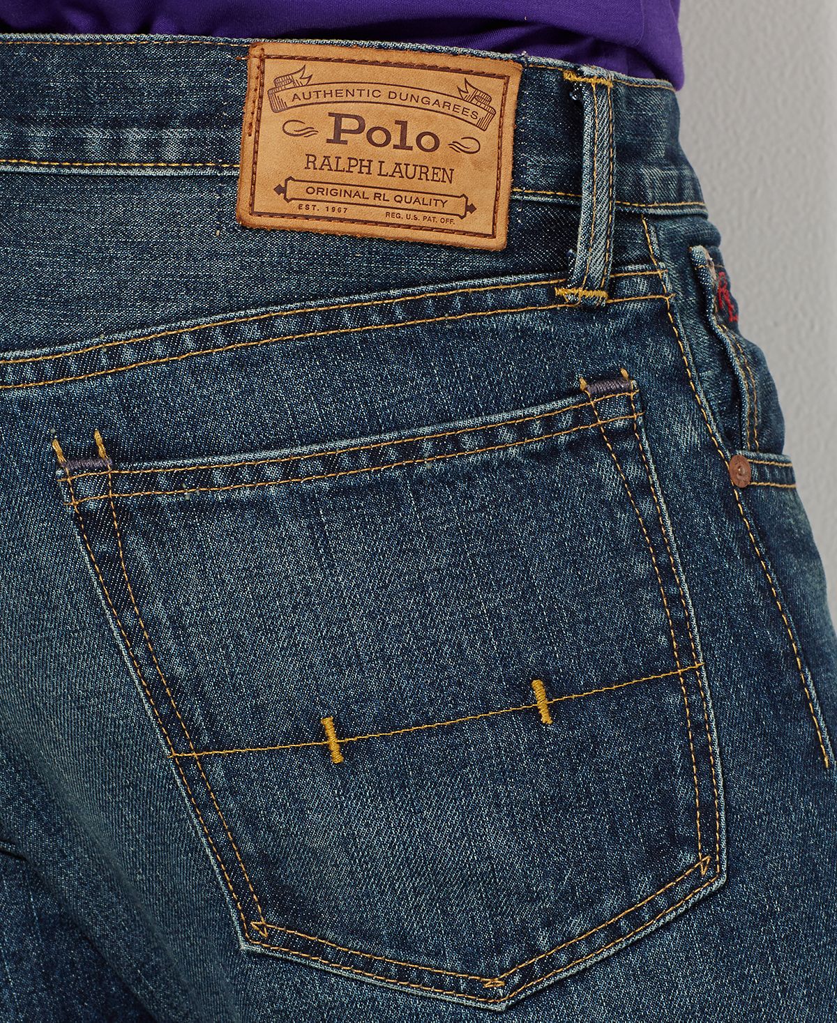 Polo Ralph Lauren Varick Slim Straight Jean Warwick Wash