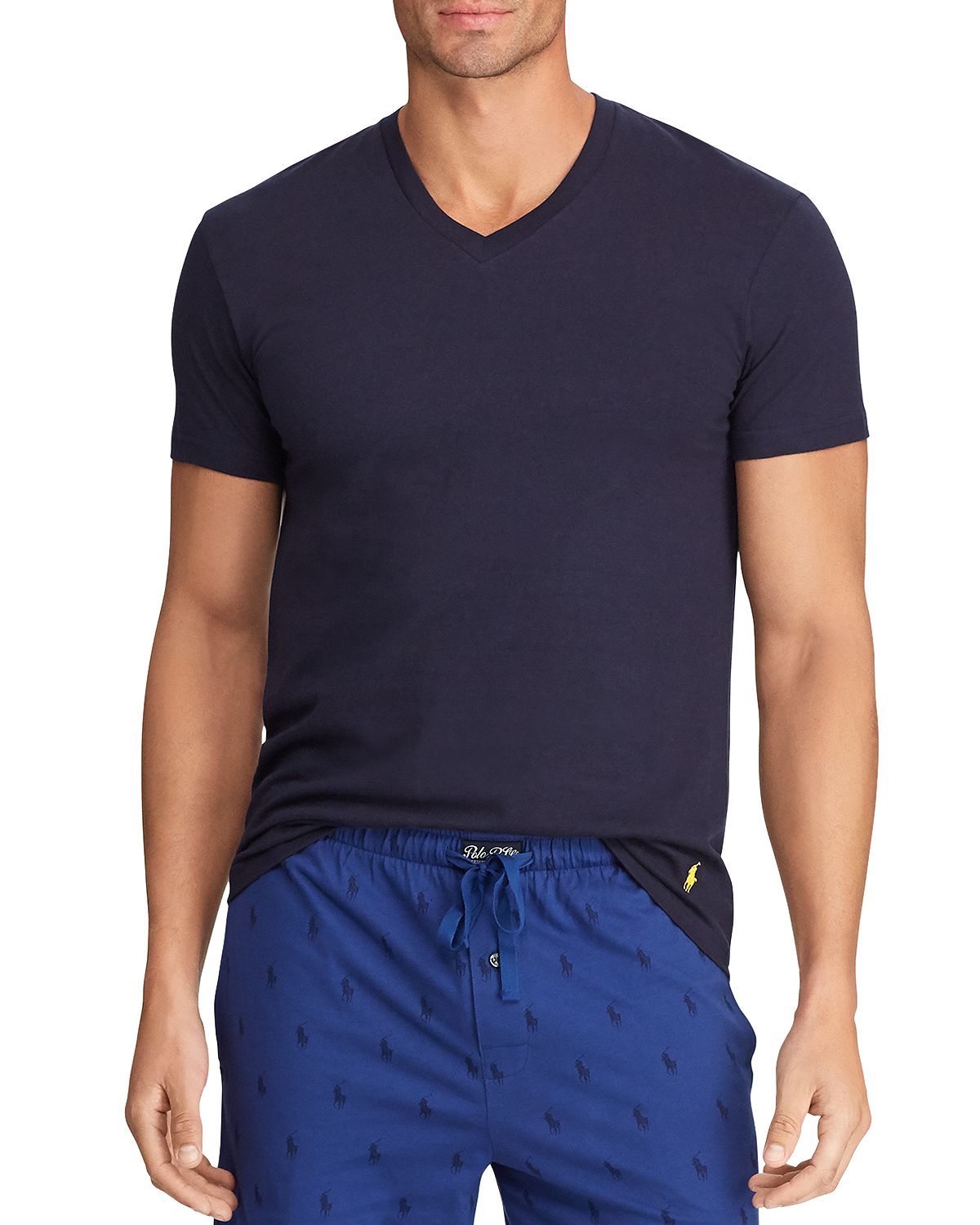 Polo Ralph Lauren Wicking 3 Pack V-neck Classic Fit Tee Red/Blue/Navy