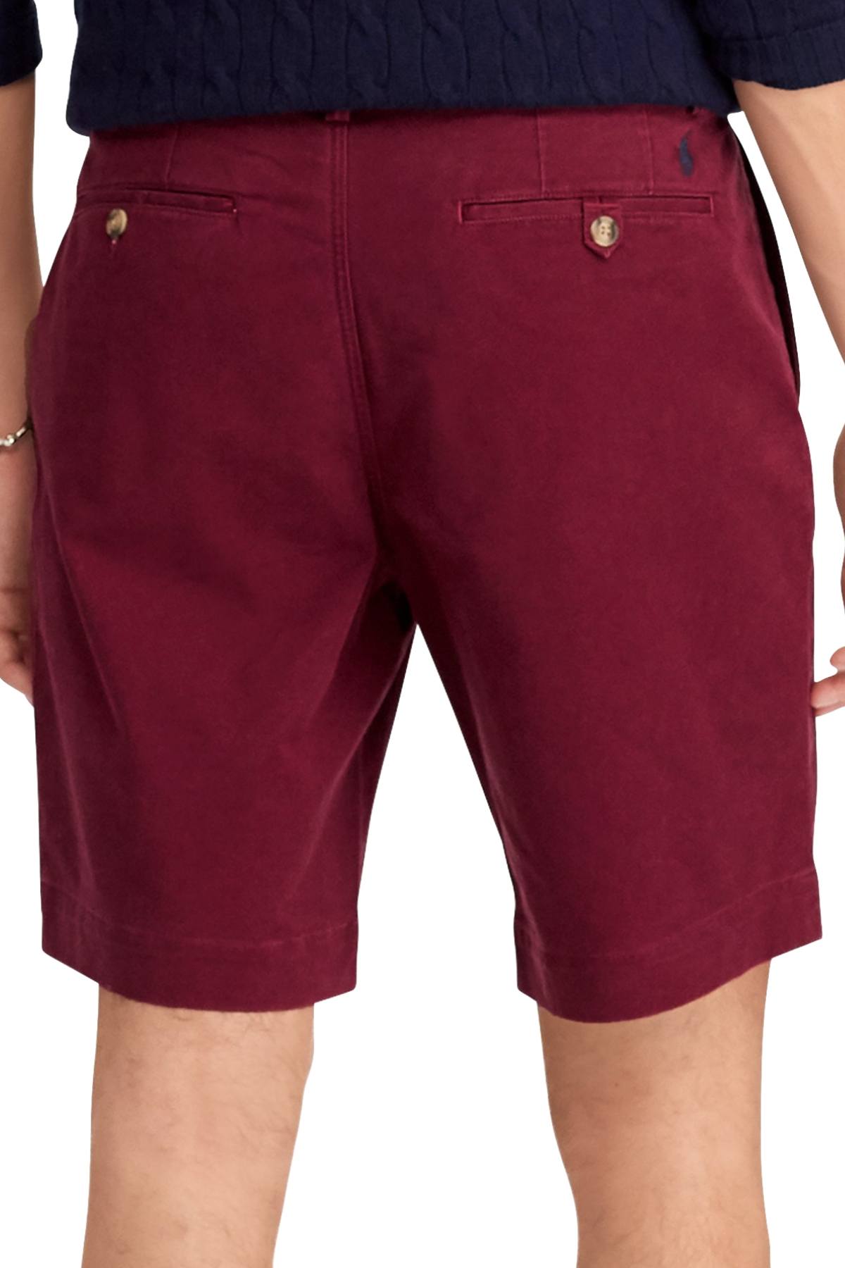 Polo Ralph Lauren Wine Classic-Fit Stretch Short