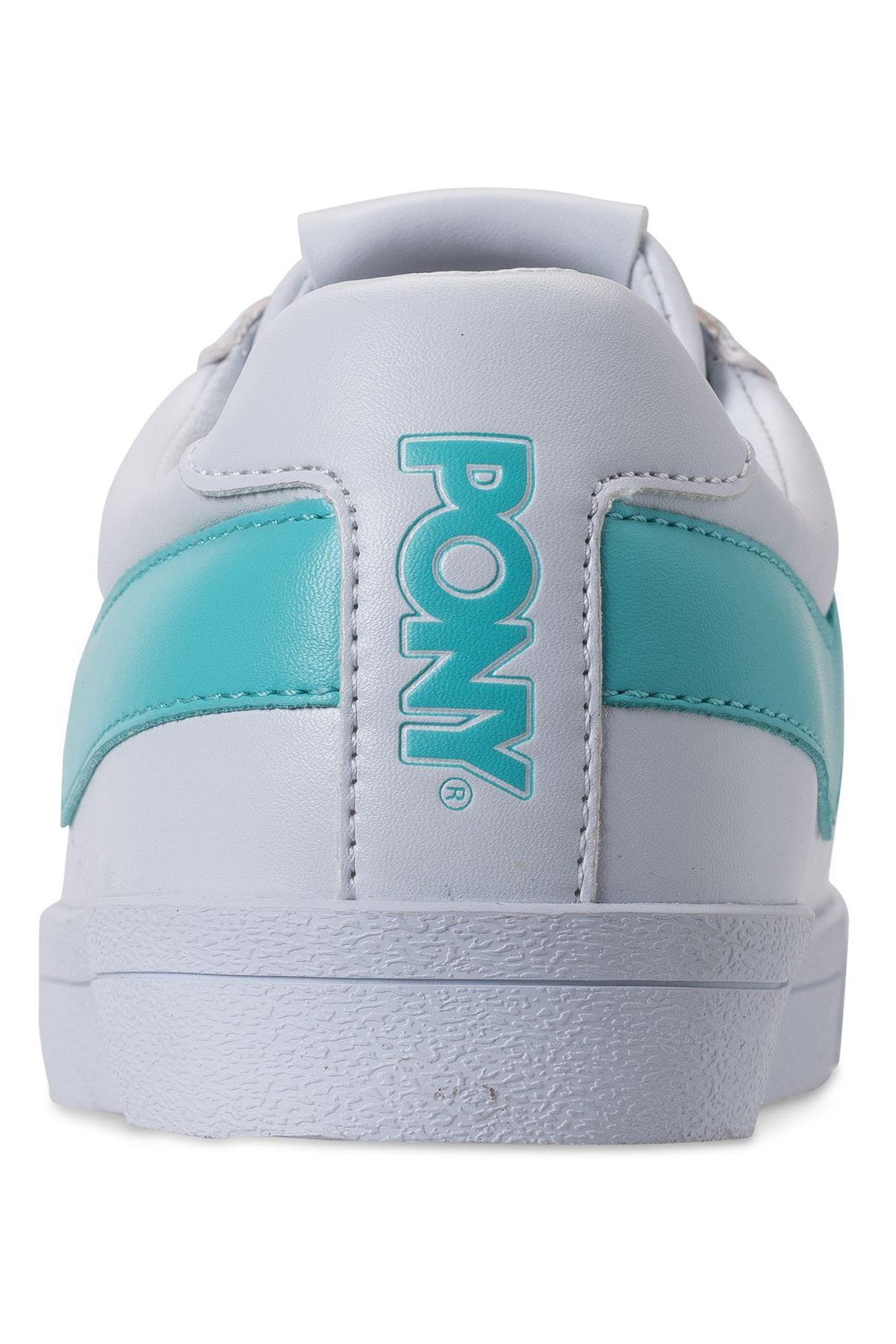 Pony White/Aqua Top-Star Lo Core Sneakers