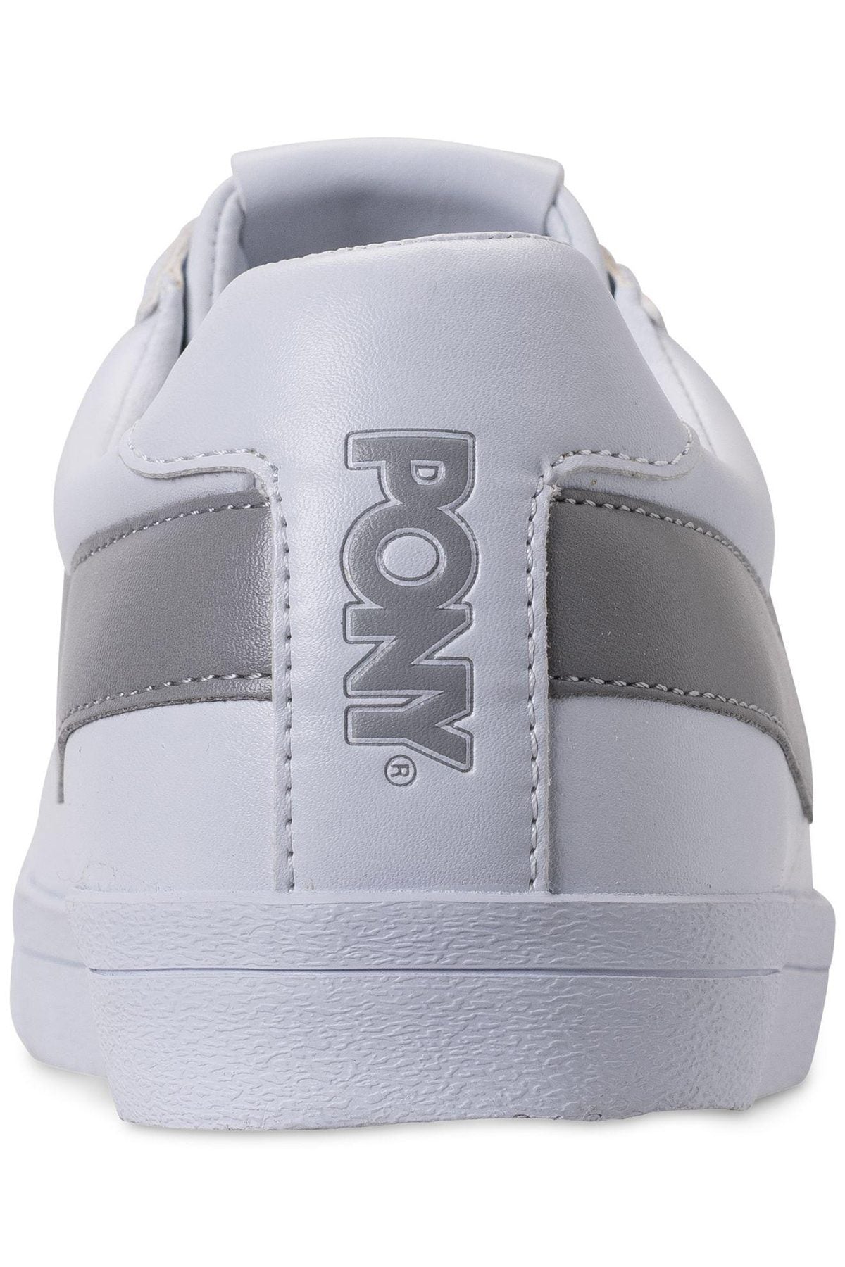Pony White/Grey Top-Star Lo Core Sneakers