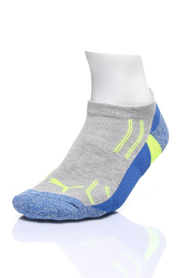 Puma Fluo Blue & Purple Low-Cut Socks 3-Pack
