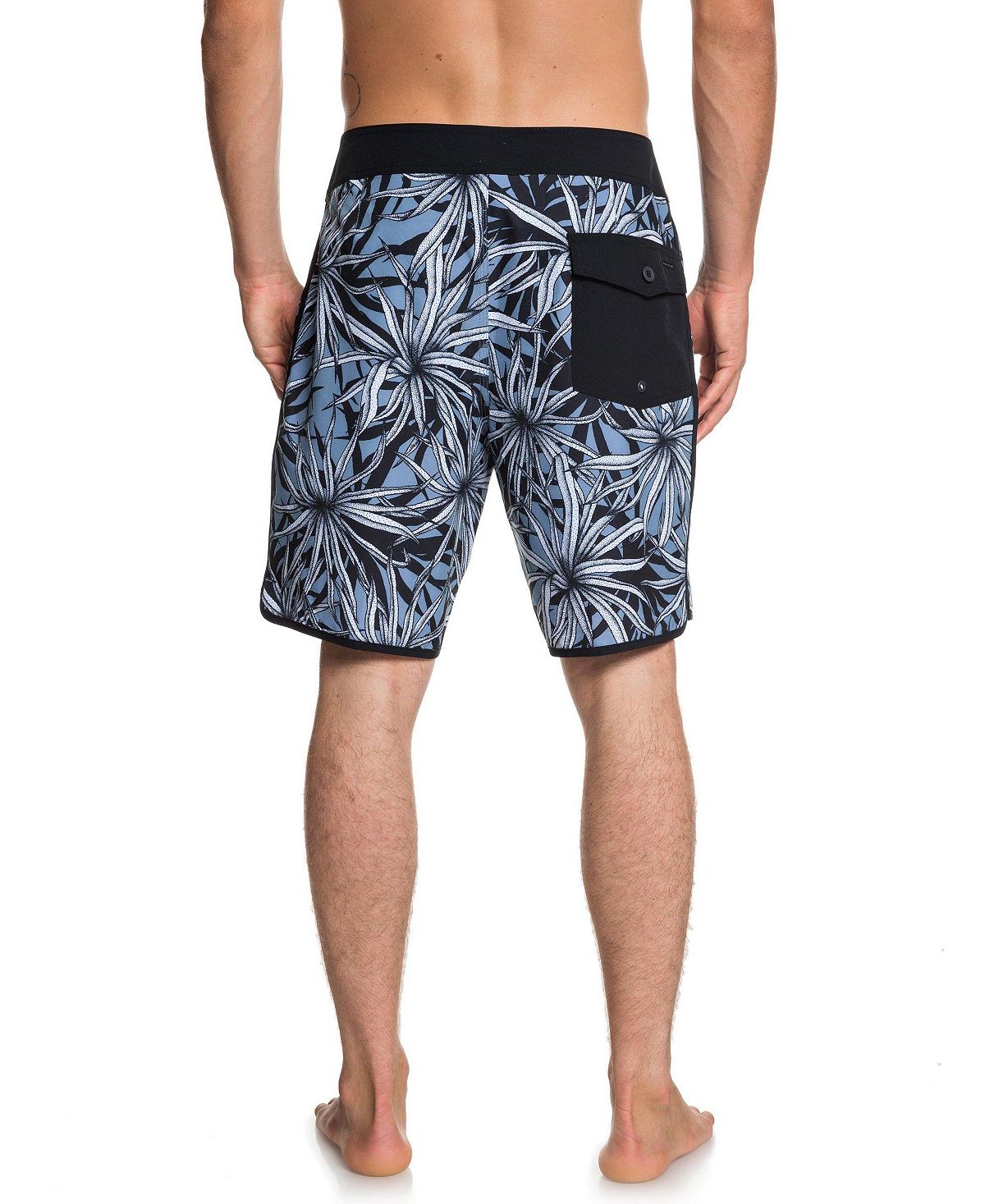 Quiksilver Highline Pandana Graphic 19" Board Shorts Stone Wash