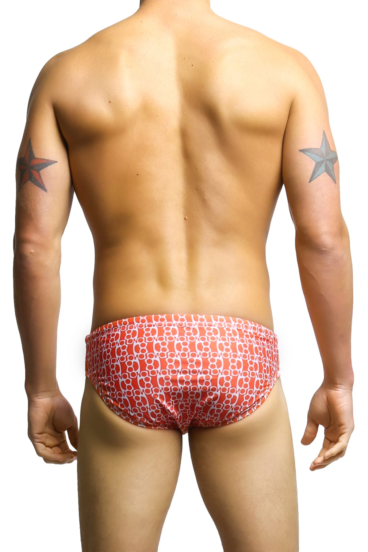 Radical Element Orange Brass Knuckles Gary Swim Brief