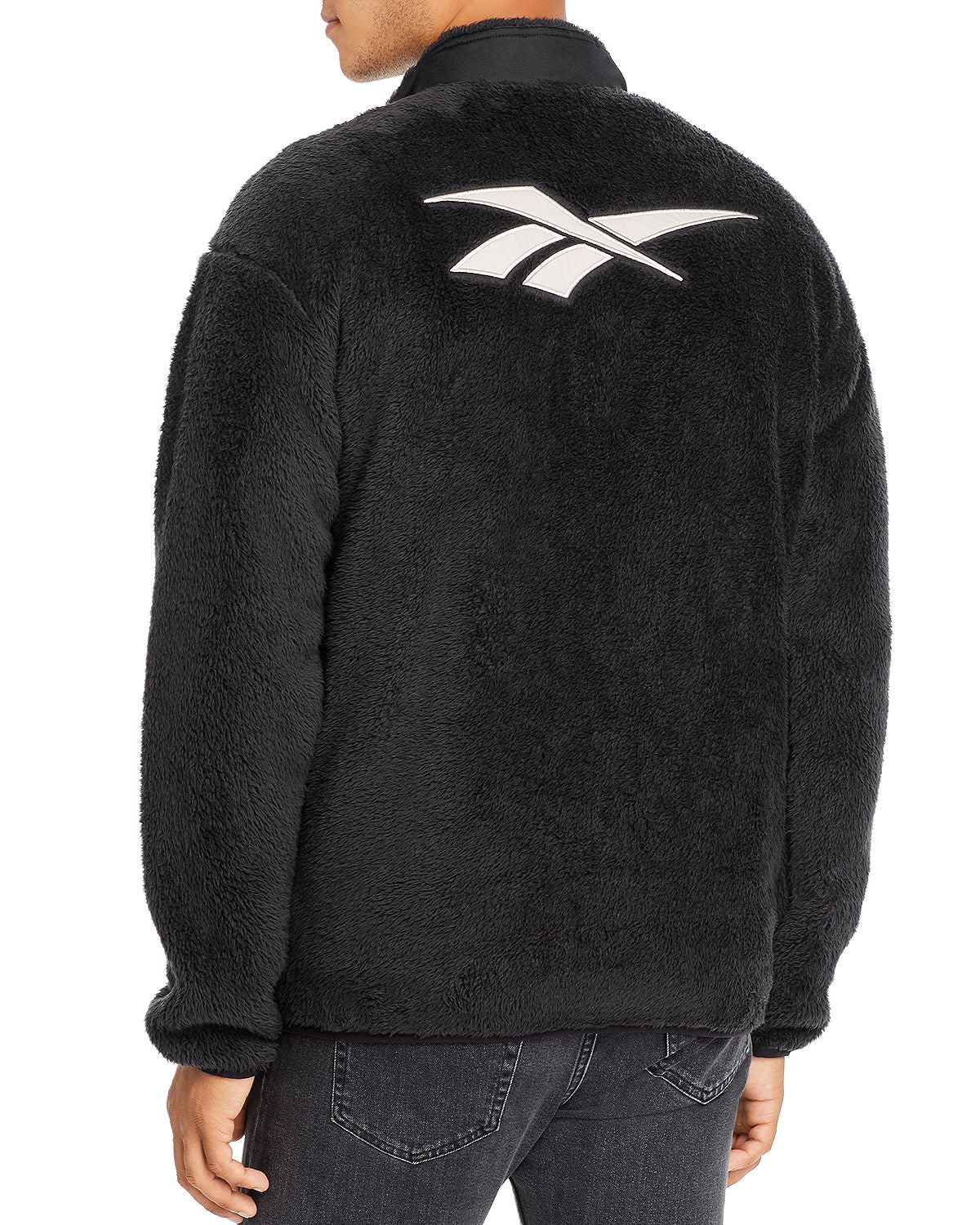 Reebok Clf Mixed-media Trail Jacket Black
