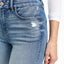 Rewash Juniors' Curvy Fit Ripped High-rise Skinny Jeans Blue/black