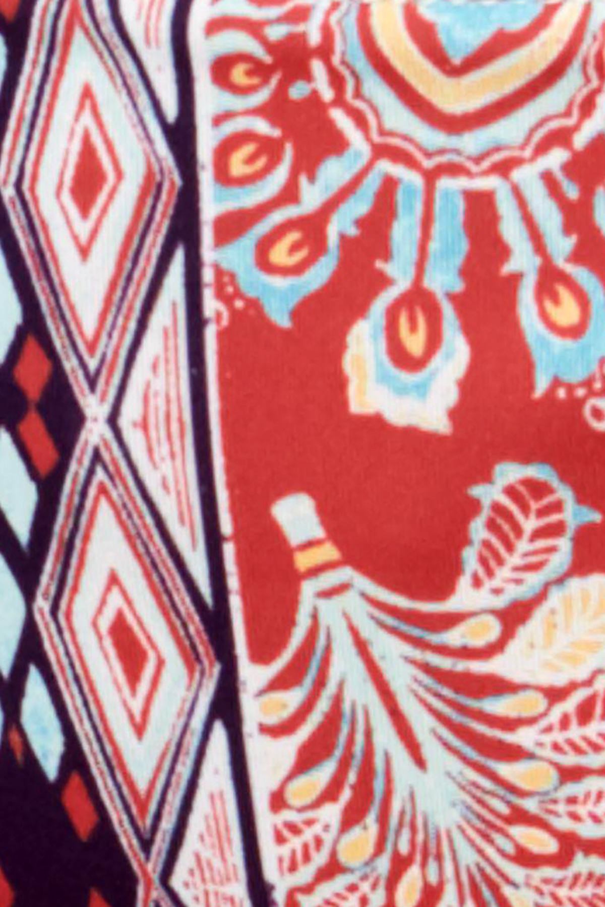 Roxy Bohemian Vibes 70's Bikini Bottom in Multicolor