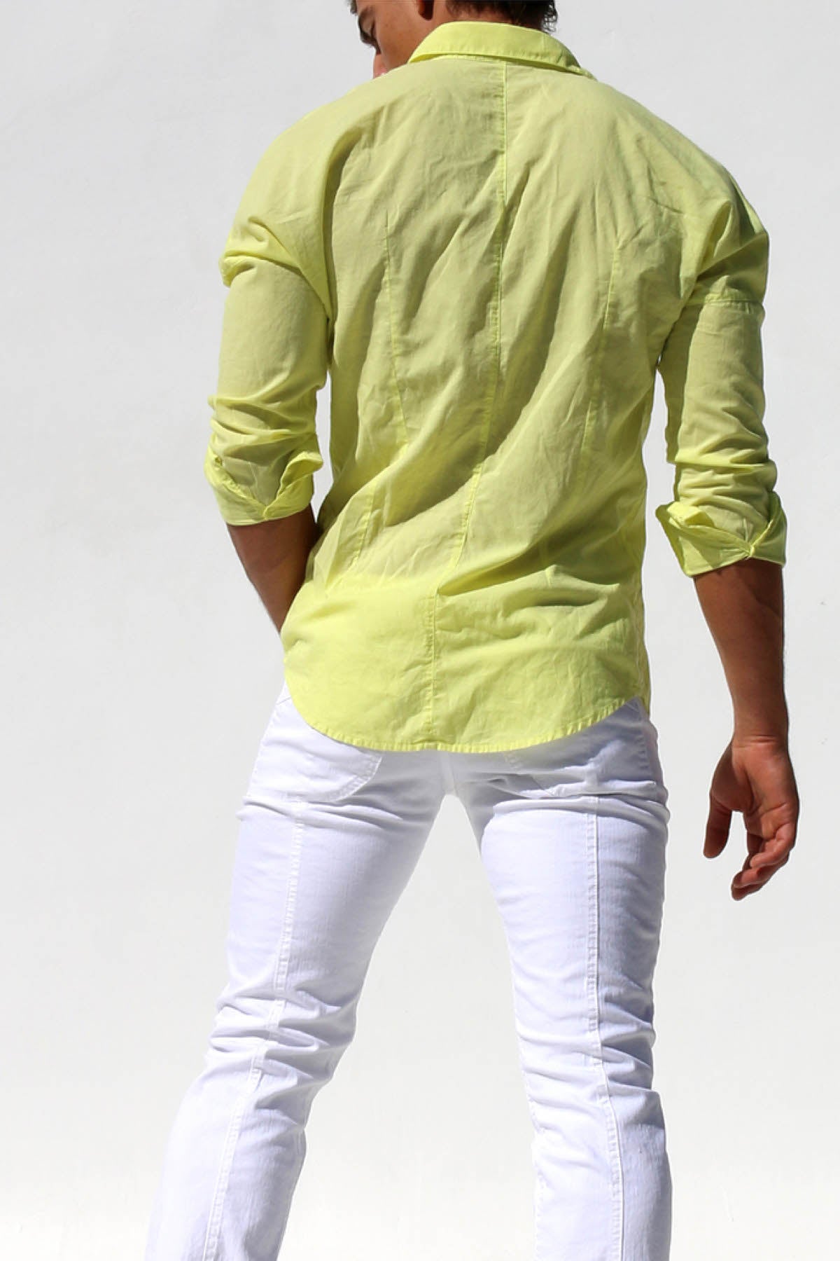 Rufskin Yellow Izumi Dress Shirt