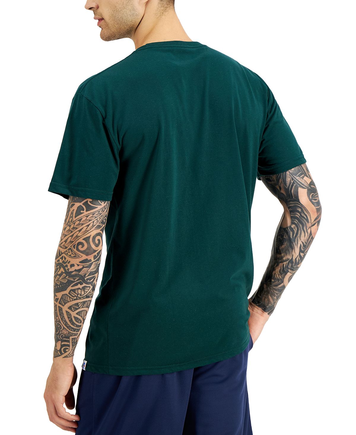 Russell Athletic Archie Logo Graphic T-shirt Pine Green
