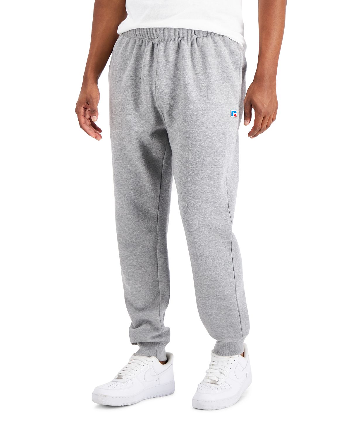 Russell Athletic Solid Fleece Joggers Heather Grey