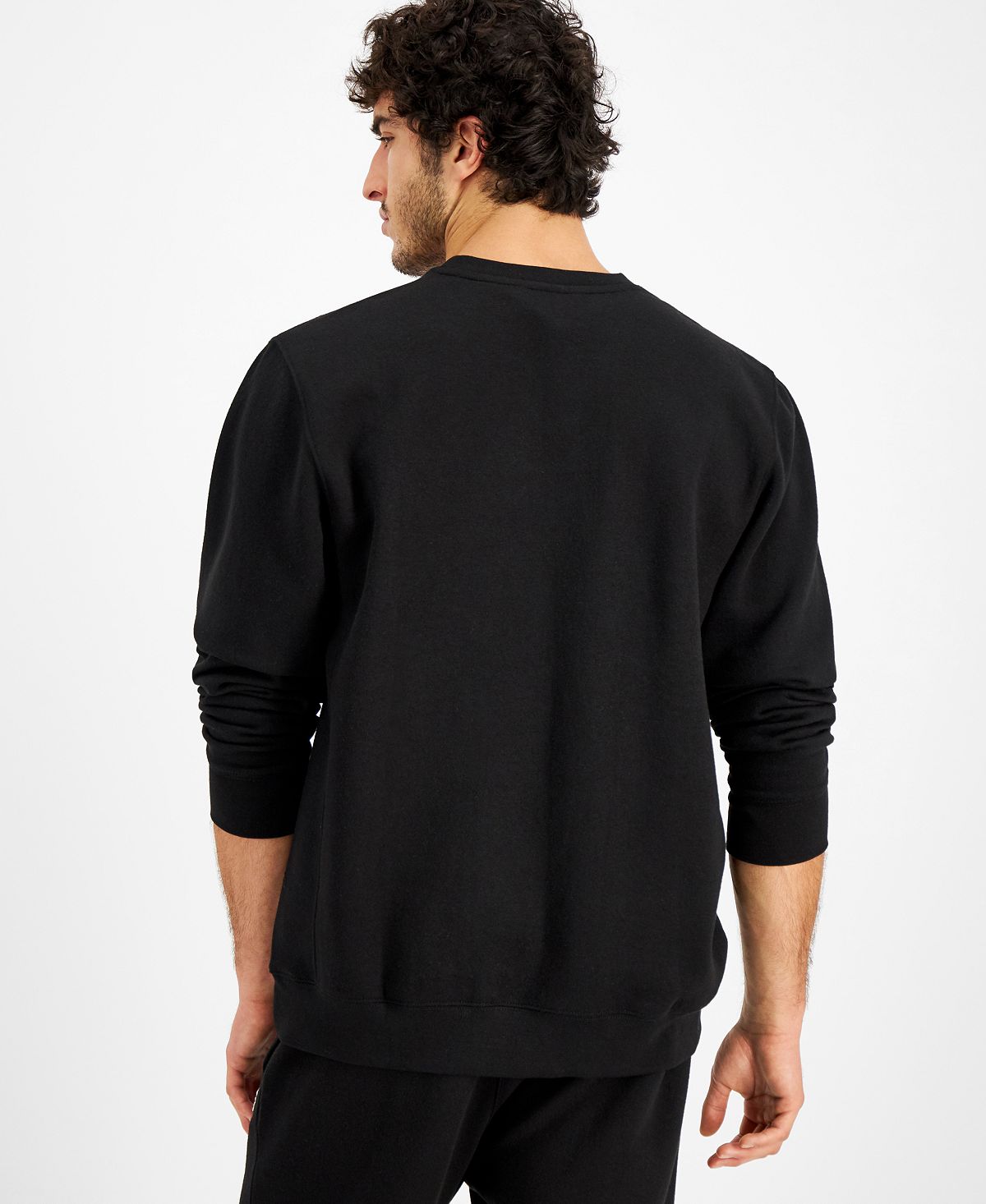 Russell Athletic Solid Fleece Sweatshirt Black