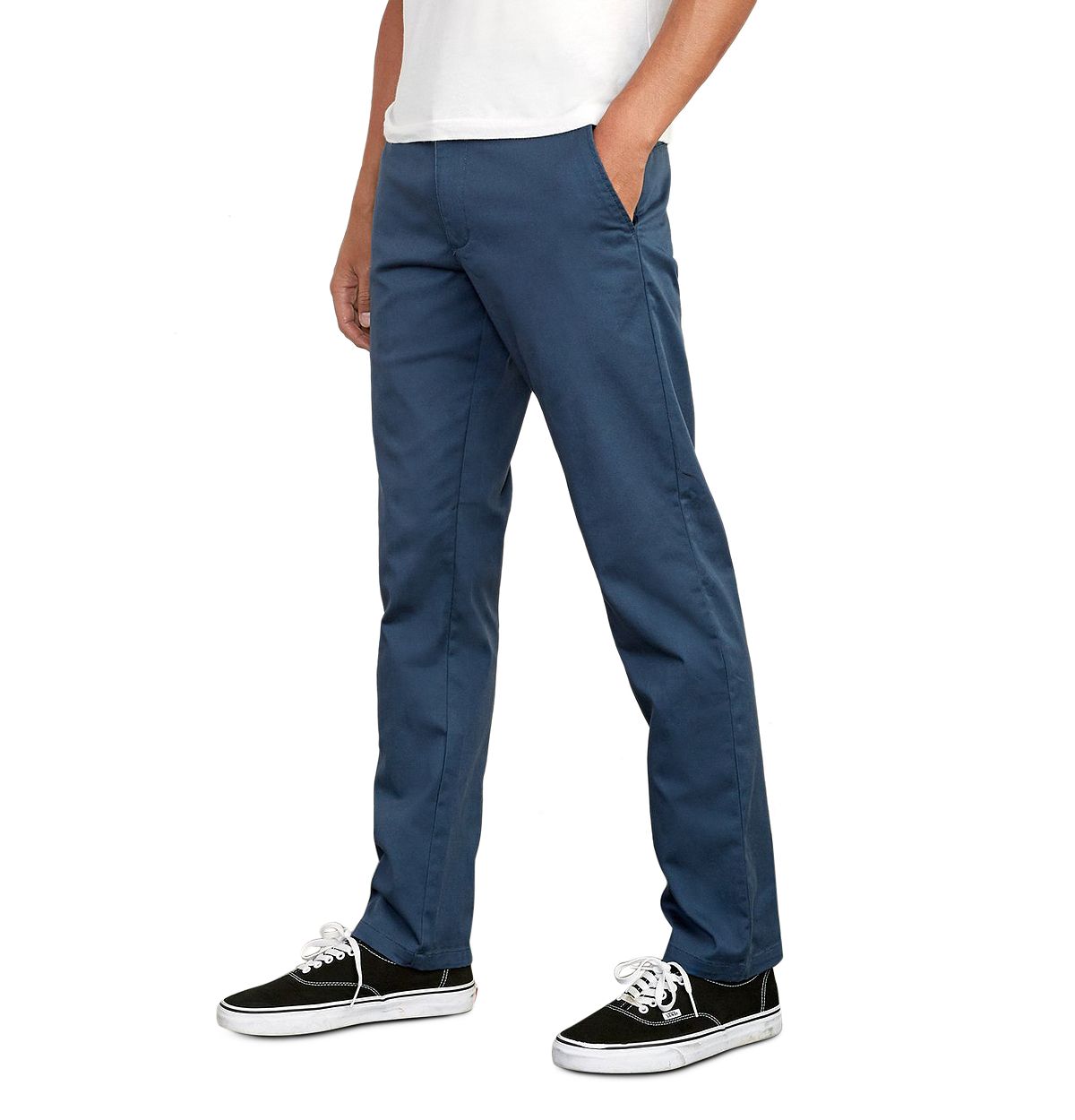 Rvca The Weekend Stretch Slim Fit Pants Midnight