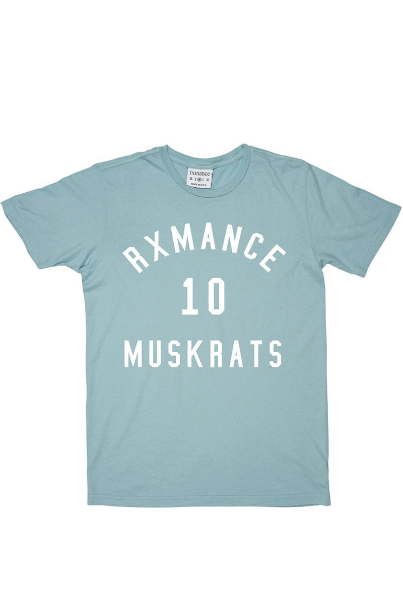 Rxmance Unisex Aqua 'Muskrats' Tee