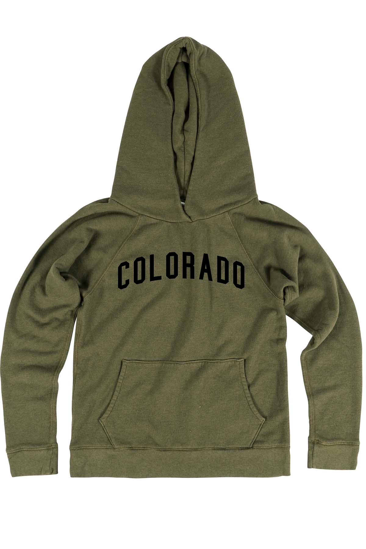 Rxmance Unisex Army Green Colorado Hoody