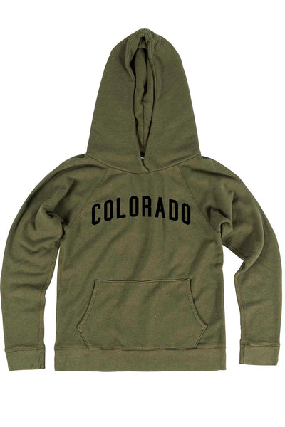 Rxmance Unisex Army Green Colorado Hoody