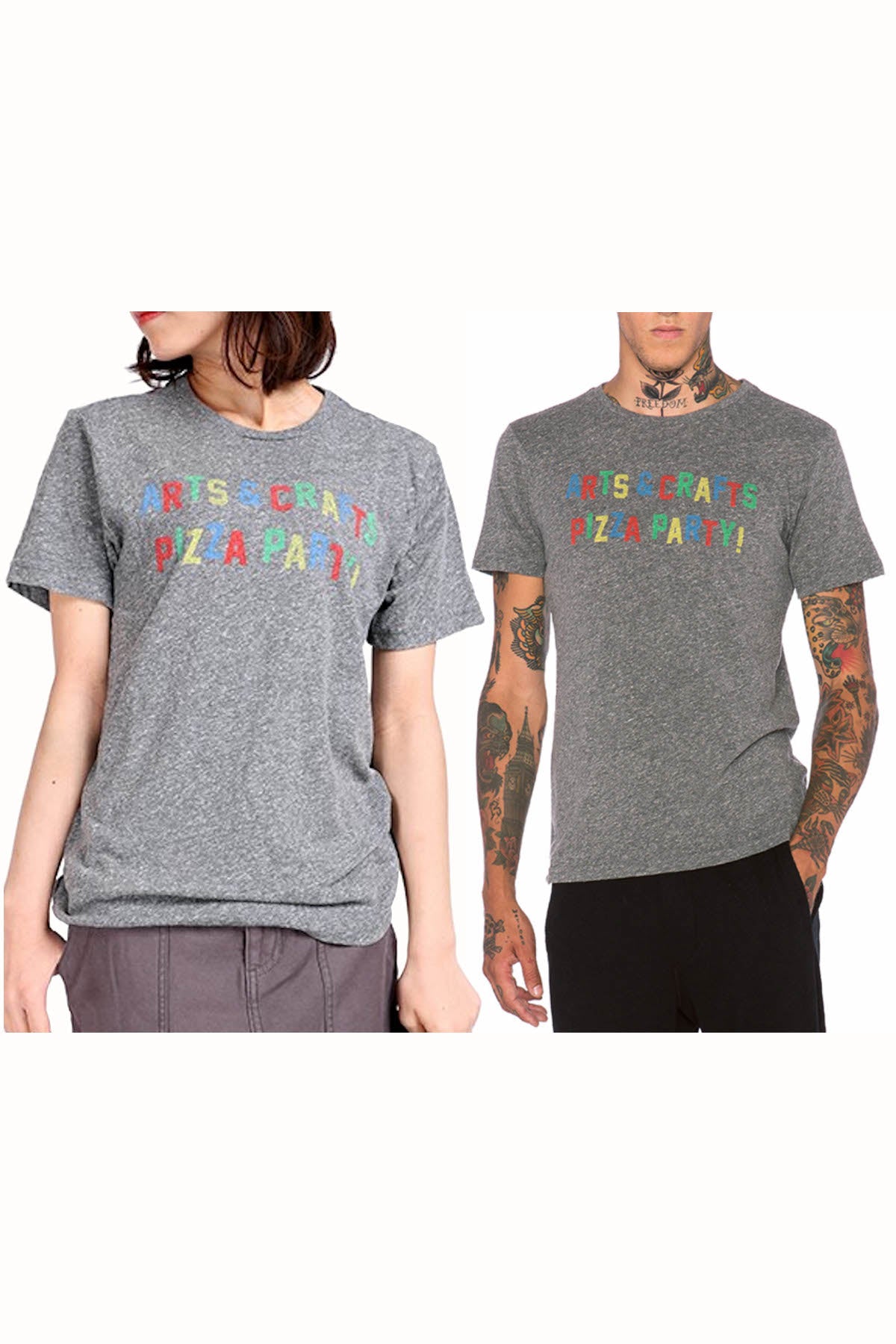 Rxmance Unisex Black 'Arts and Crafts' Tee