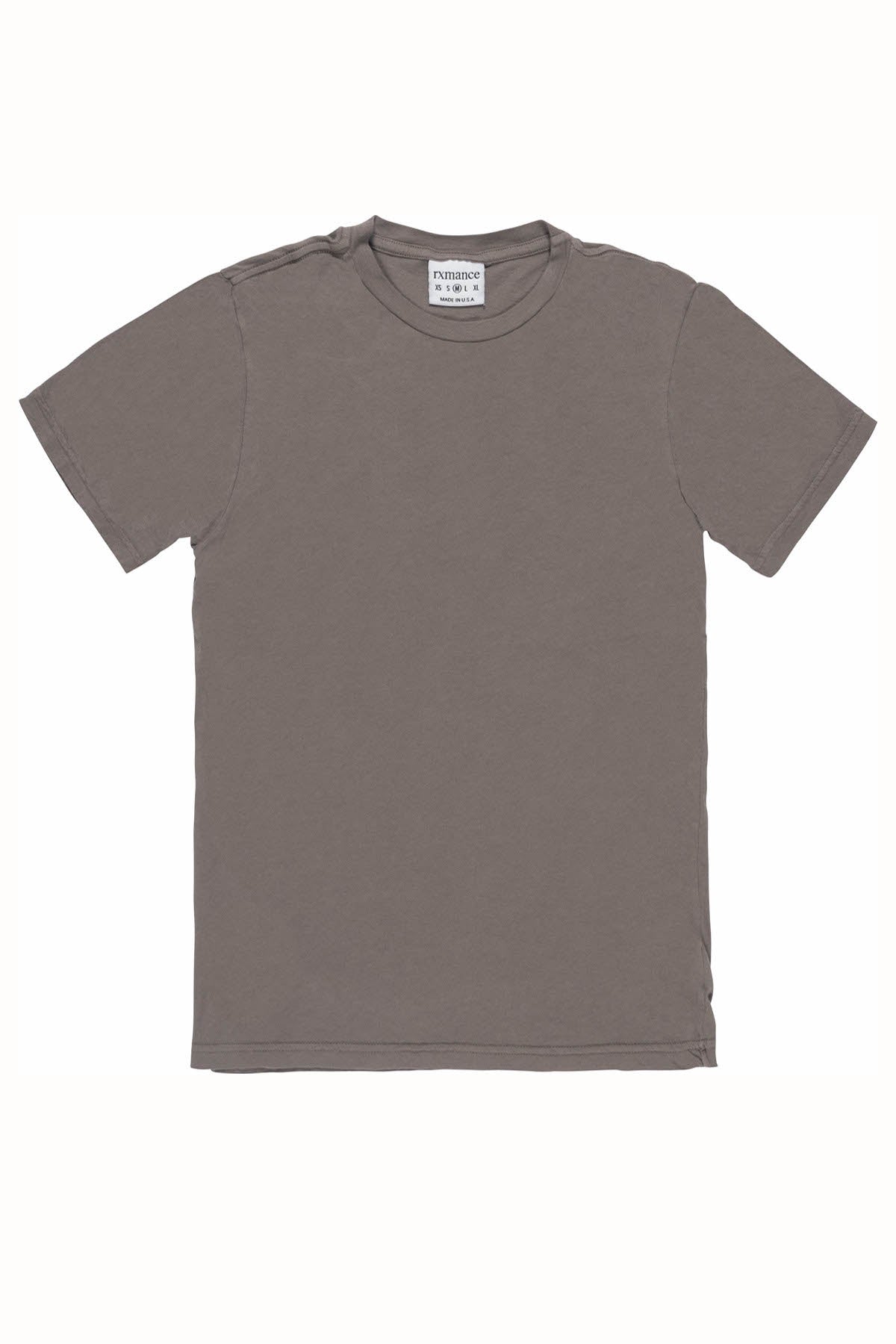 Rxmance Unisex Dark Grey Crew Neck Tee