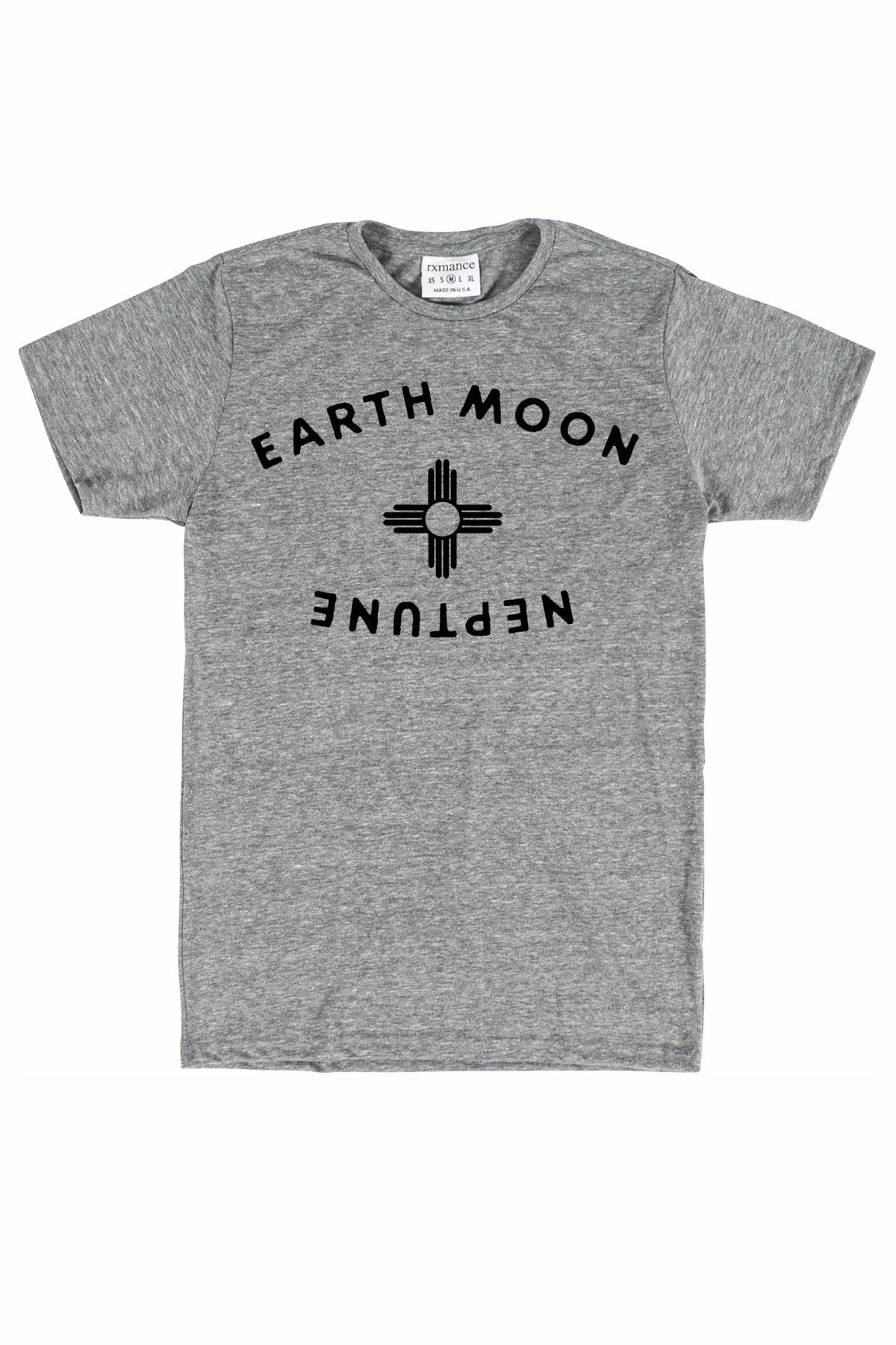 Rxmance Unisex Grey Neptune Crew Tee