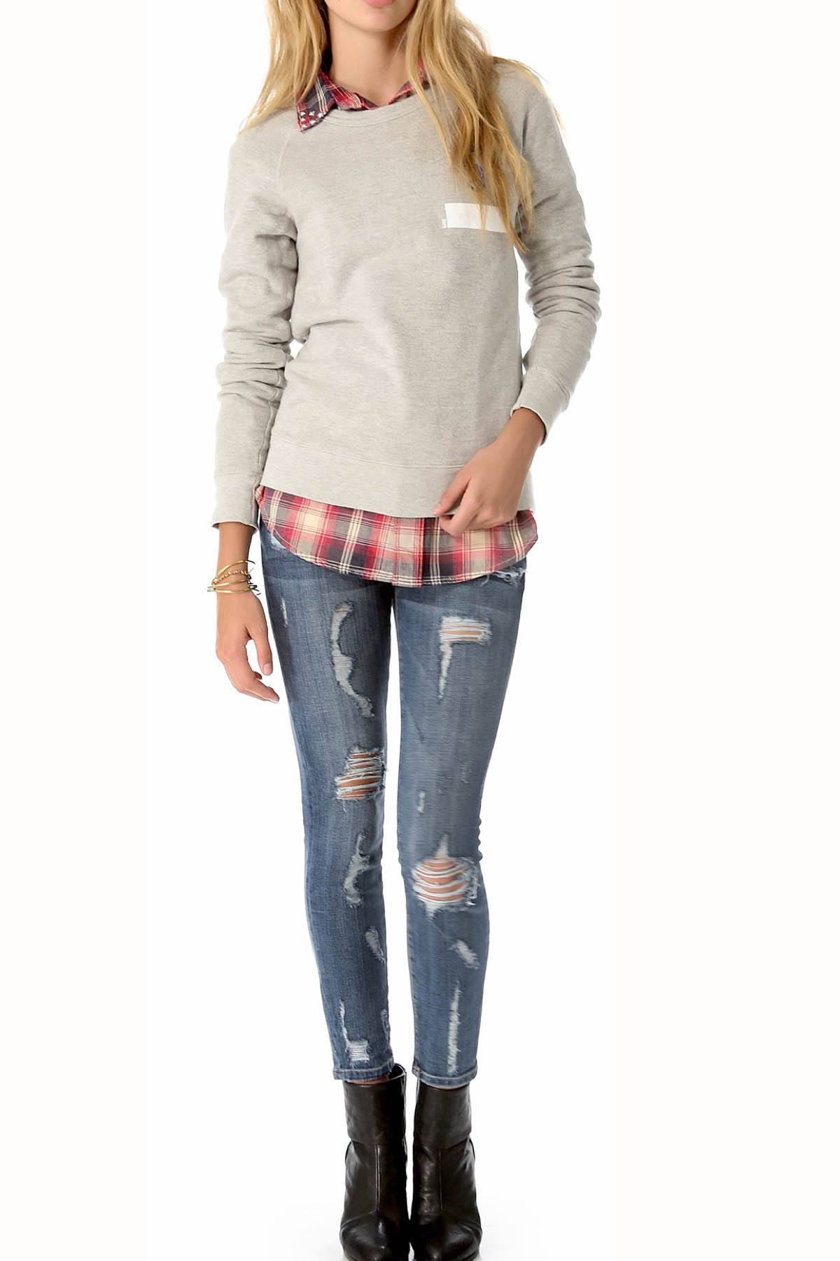 Rxmance Unisex Heather Grey Jersey Sweatshirt
