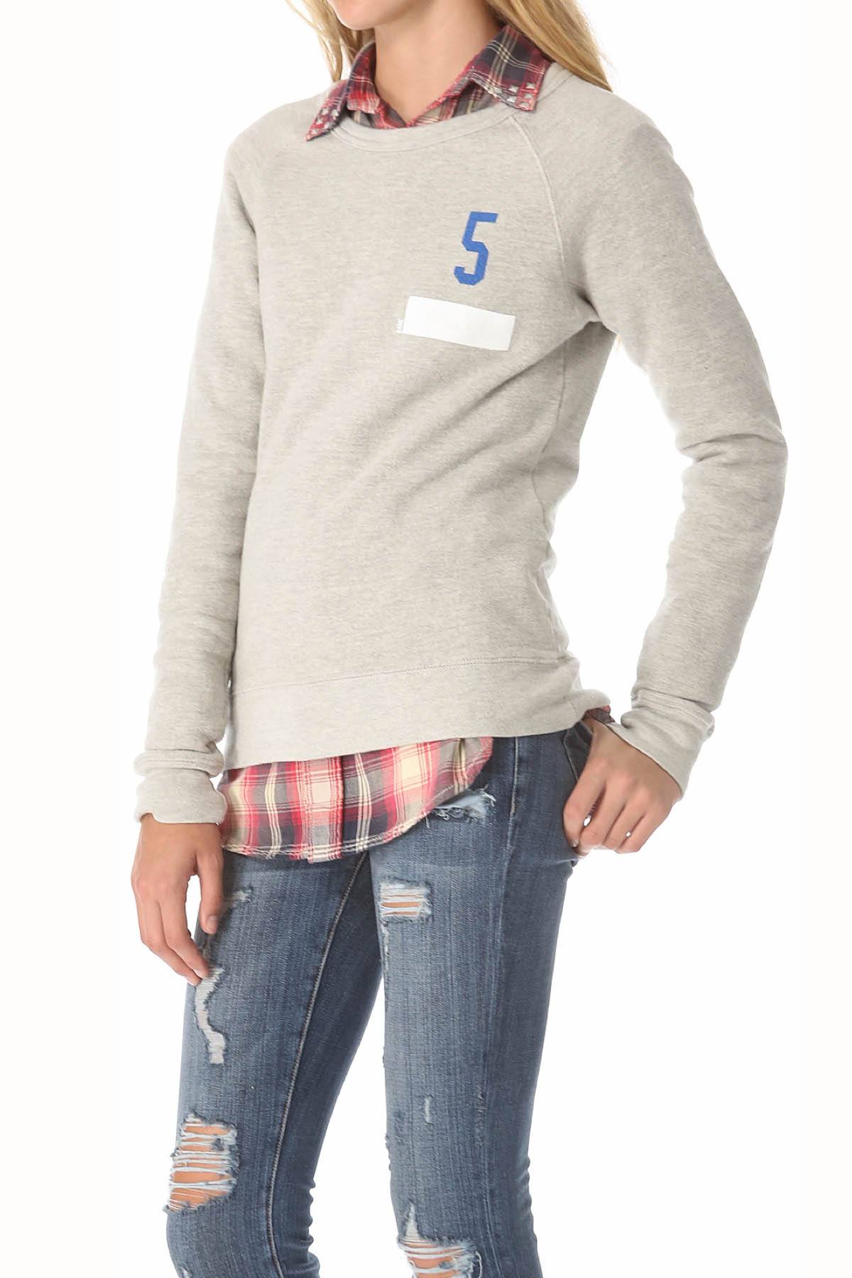 Rxmance Unisex Heather Grey Jersey Sweatshirt