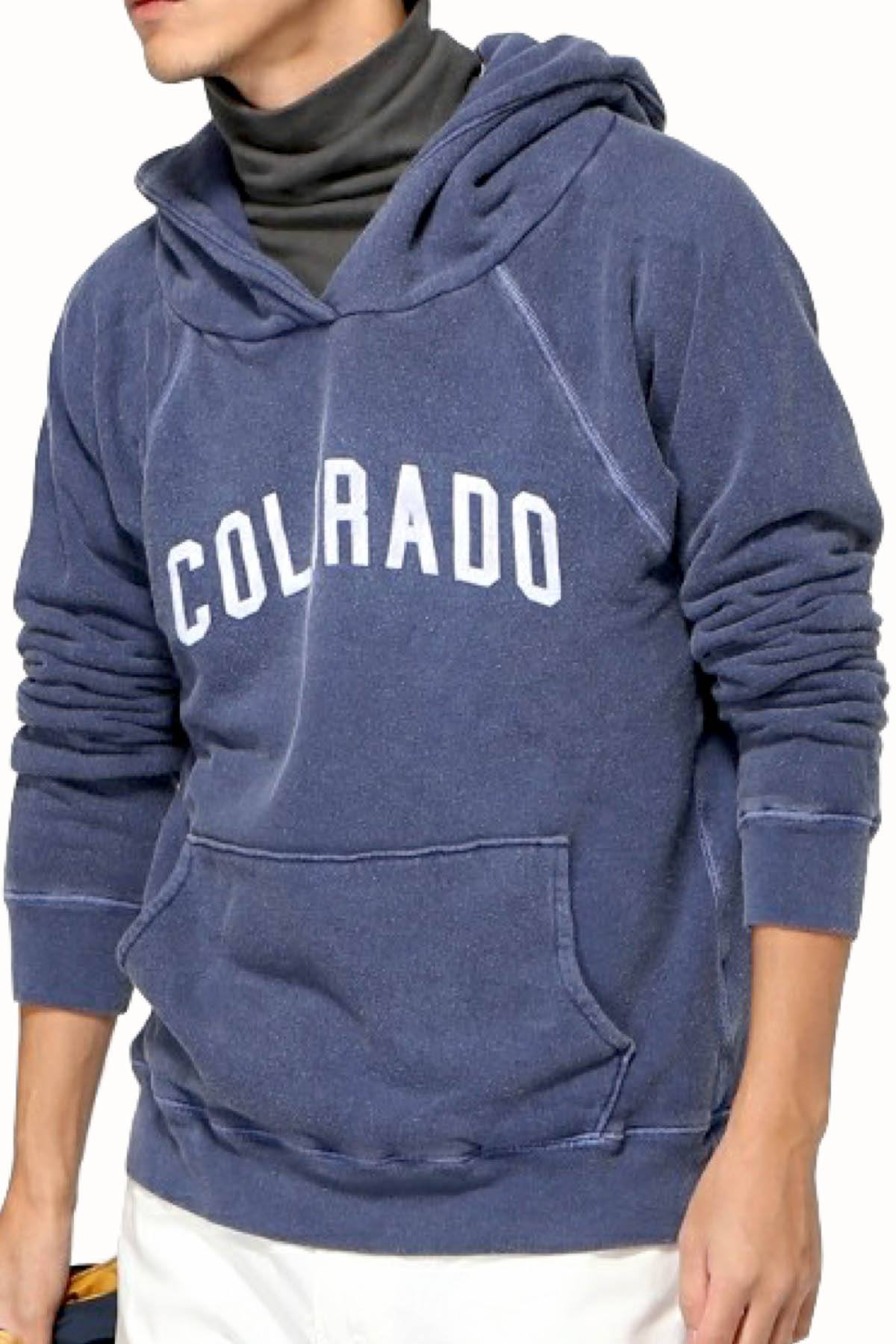 Rxmance Unisex Navy Blue Colorado Hoody
