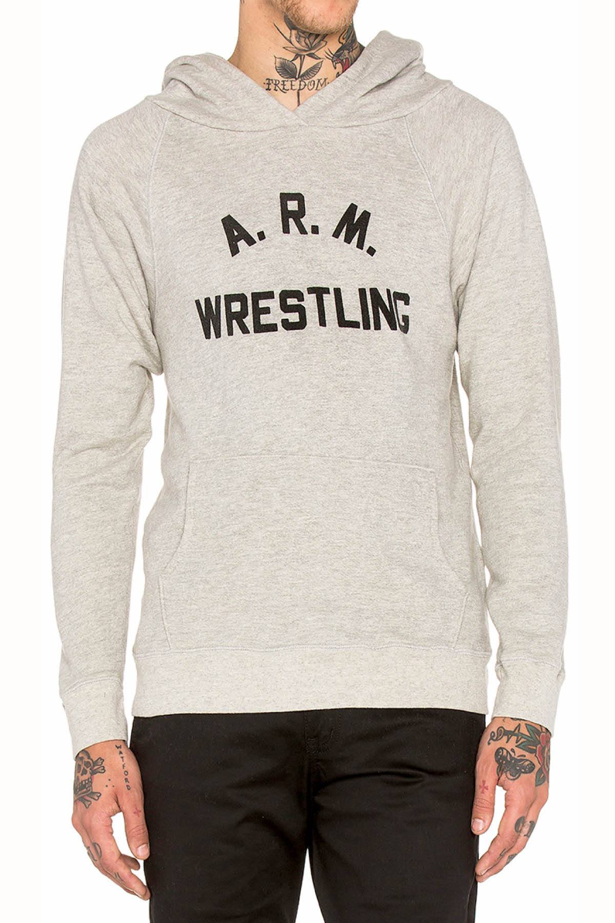 Rxmance Unisex Oatmeal Arm Wrestling Hoody