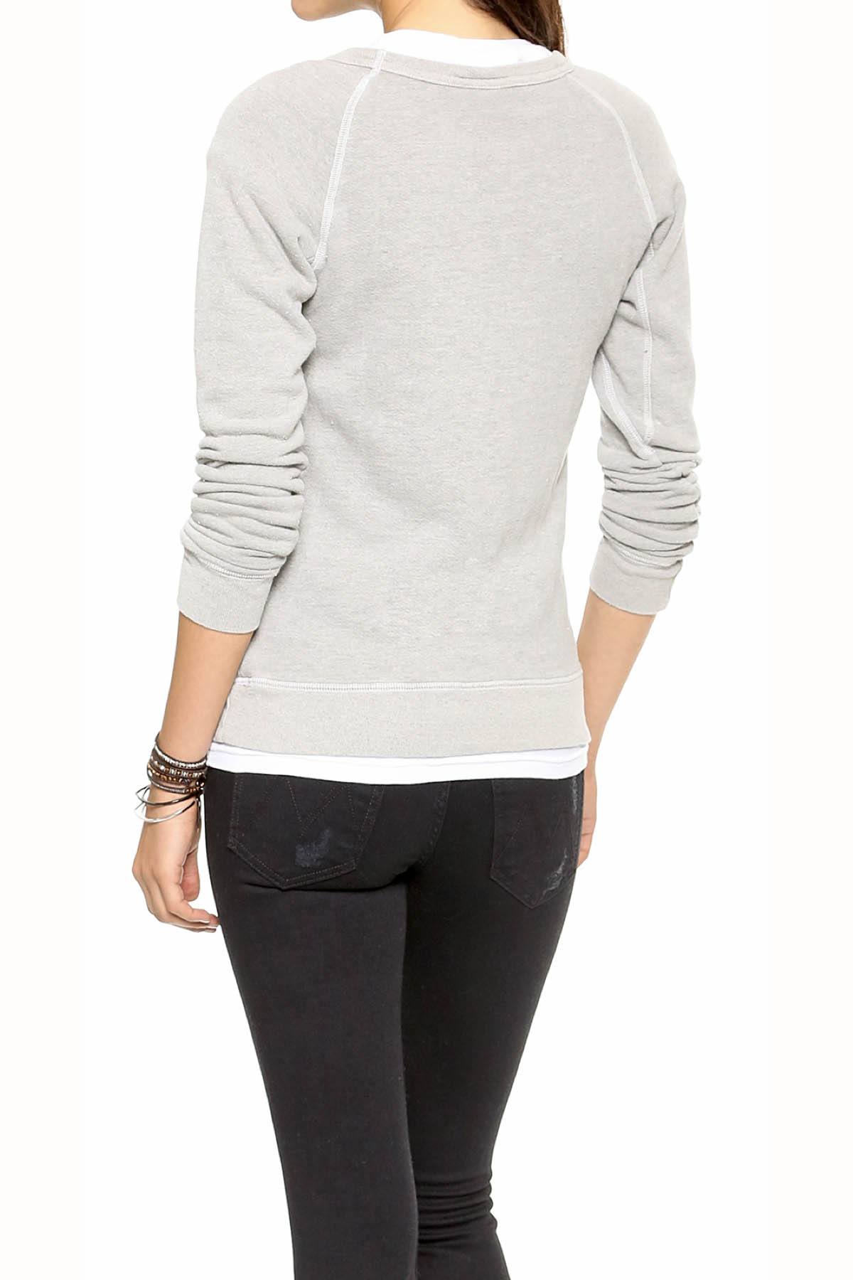 Rxmance Unisex Oatmeal 'Peace' Sweatshirt