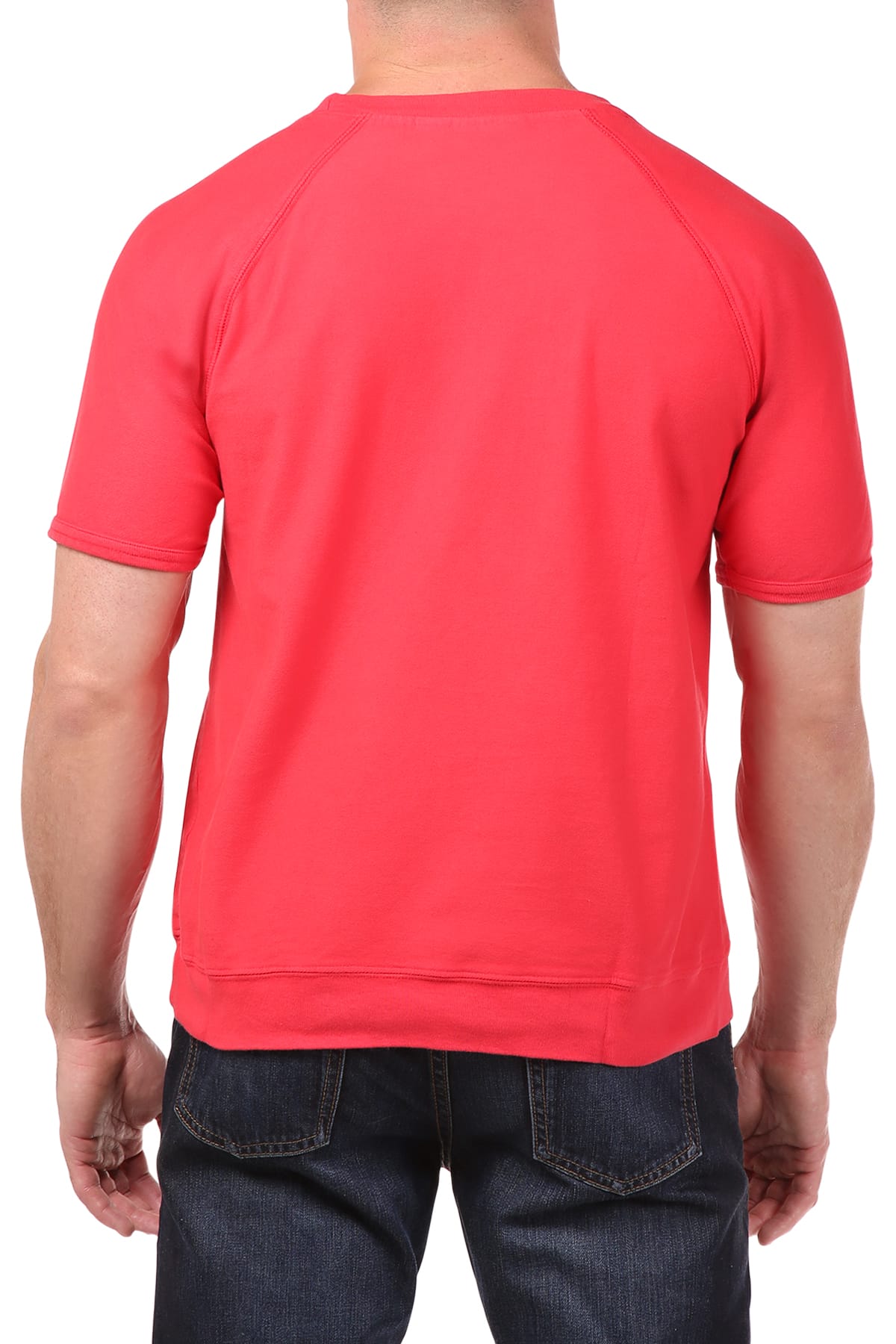 Rxmance Unisex Red Short Sleeve Sweatshirt