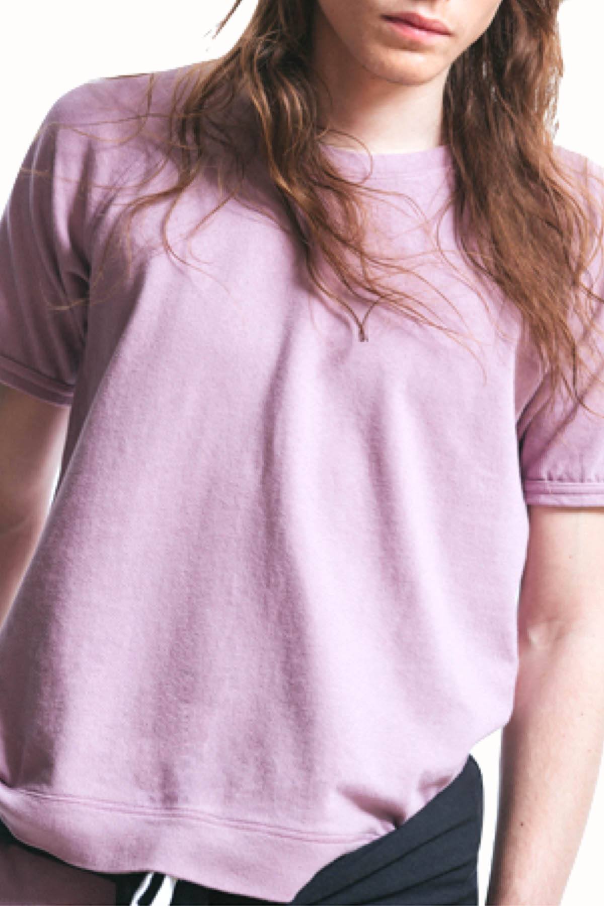 Rxmance Unisex White Loose Knit Short Sleeve Tee