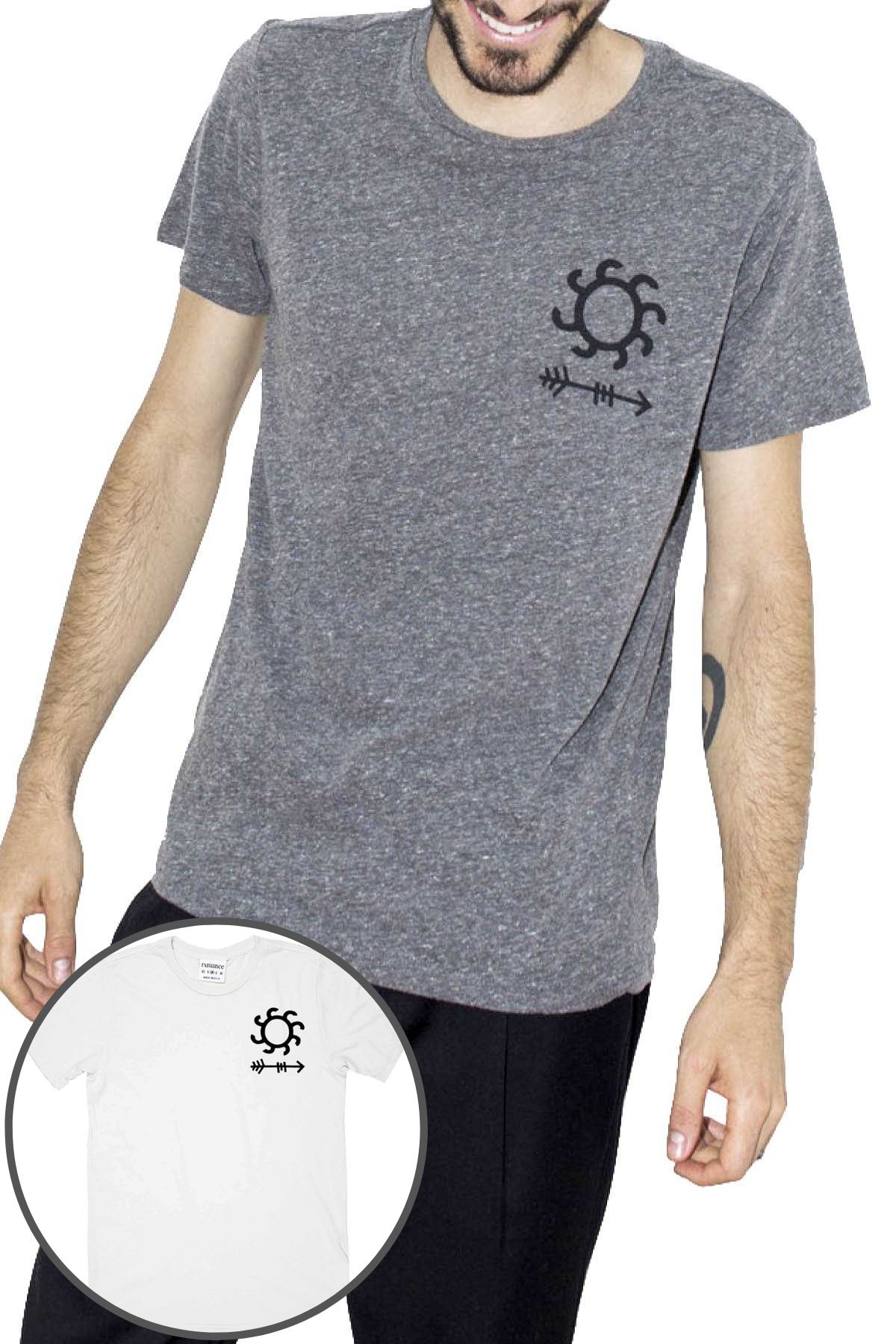 Rxmance Unisex White Vision Quest Love Crew Tee
