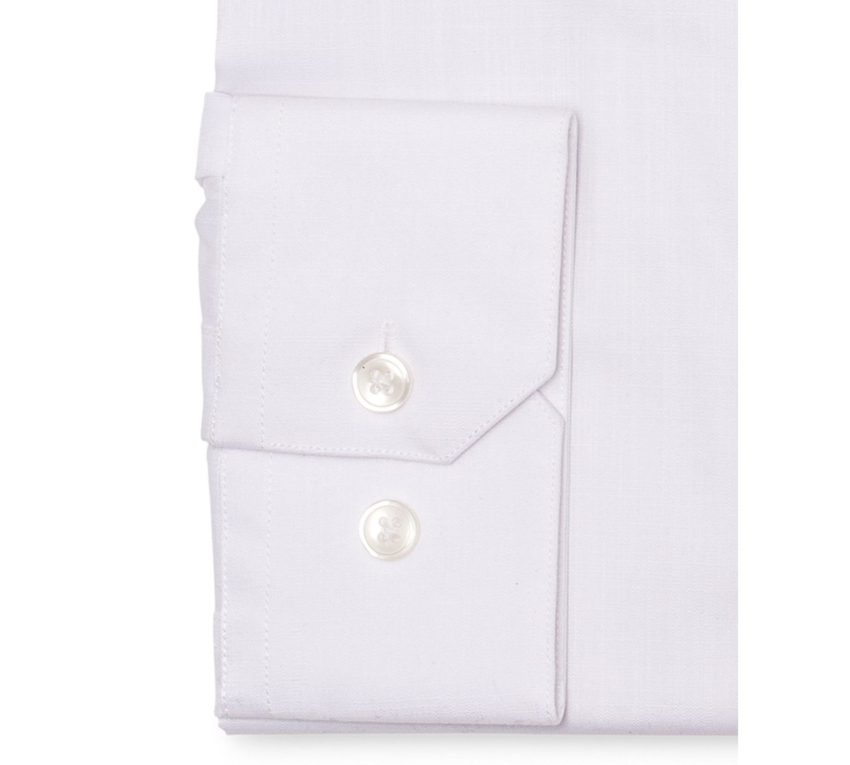 Ryan Seacrest Distinction Ultimate Slim-fit Non-iron Performance Stretch White Dress Shirt White