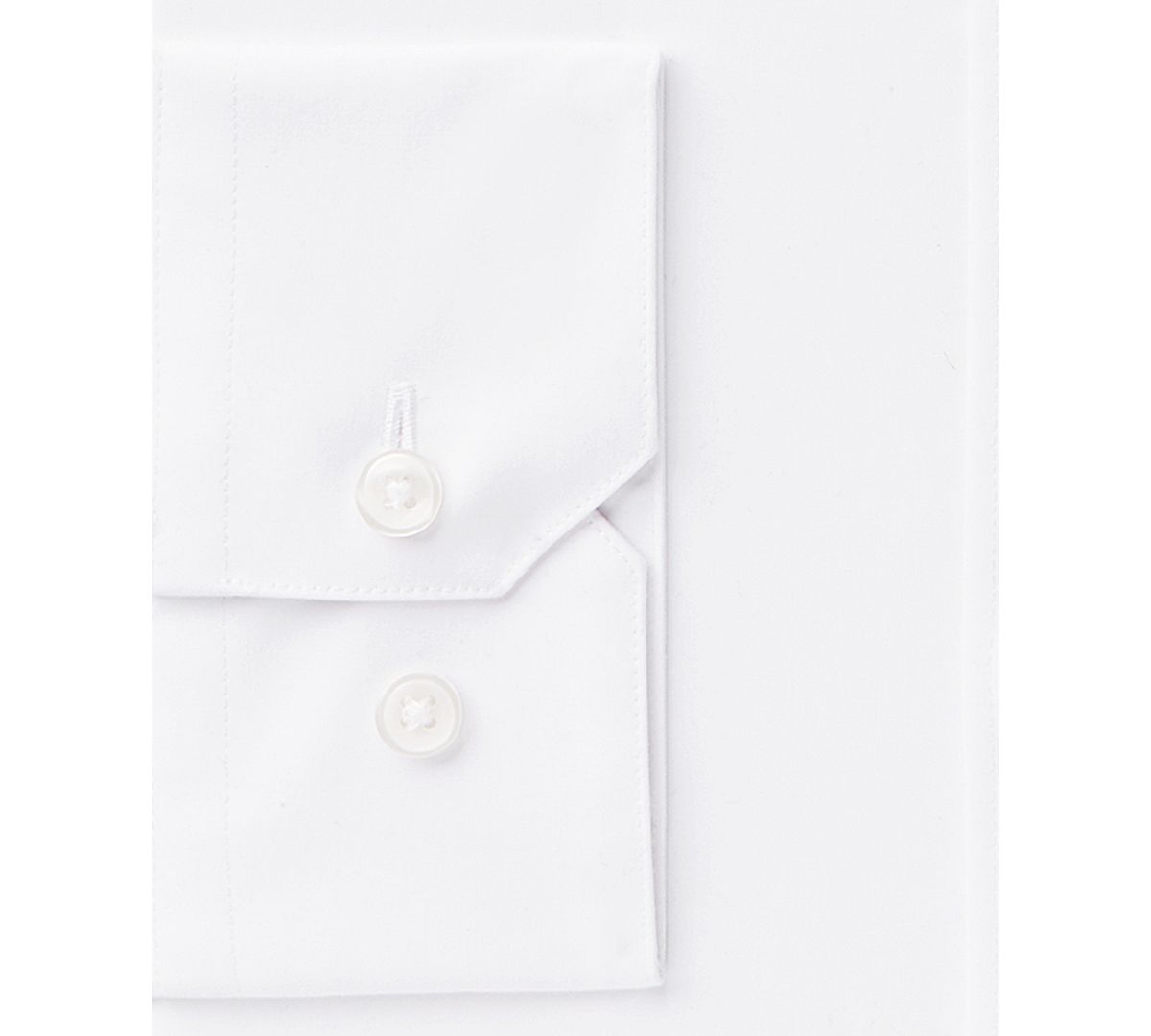 Ryan Seacrest Distinction ™ Ultimate Slim-fit Non-iron Performance White Dress Shirt White Popplin