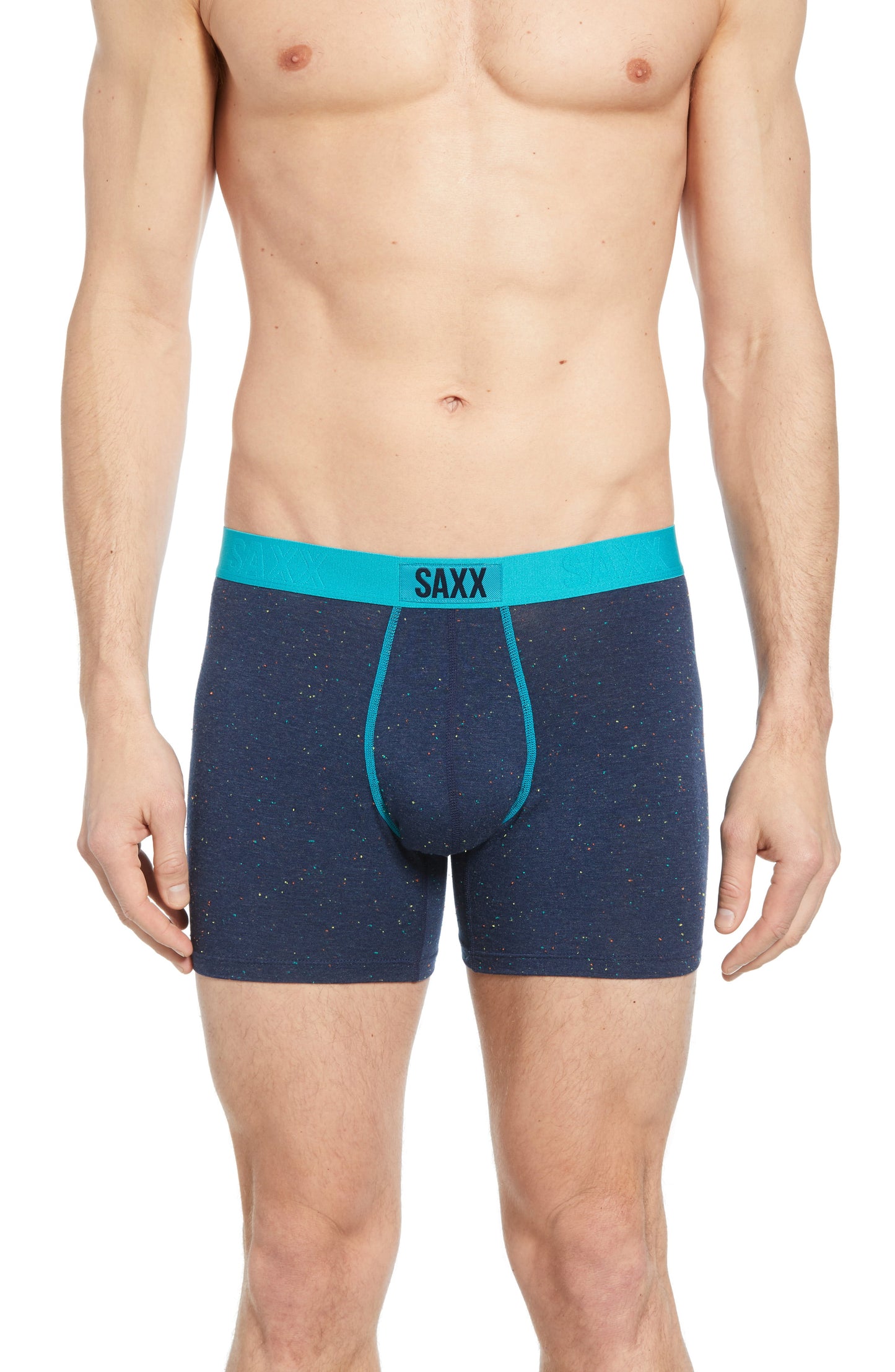 SAXX Men's Saxx 'Vibe' Stretch Boxer Briefs, Size Small - Blue Navy