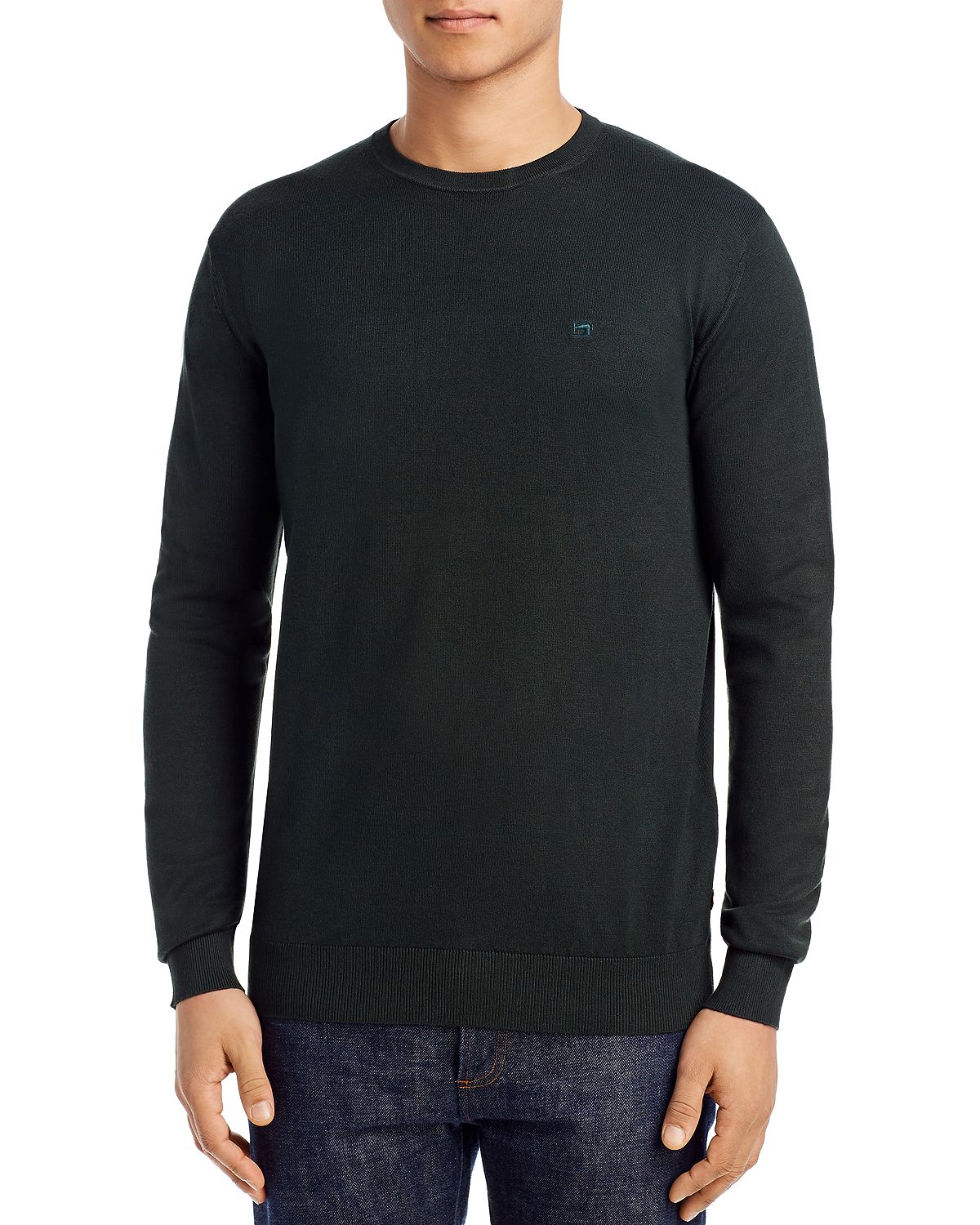 Scotch & Soda Crewneck Classic Fit Sweater Military