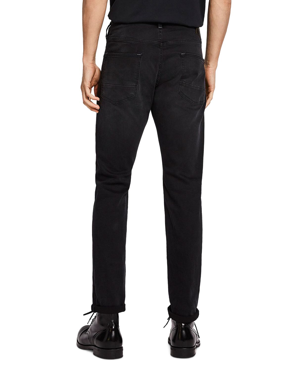 Scotch & Soda Ralston Skinny Fit Jeans In Freerunner Freerunner Black