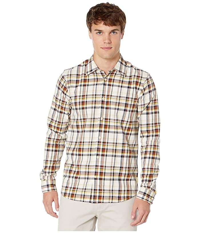 Scotch & Soda Regular Fit Long Sleeve Shirt in Worker Style