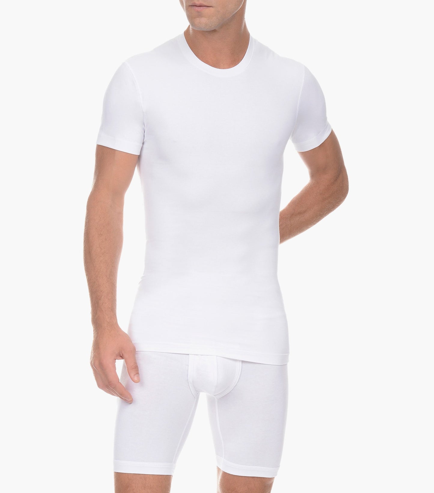 Shapewear Form Crewneck White