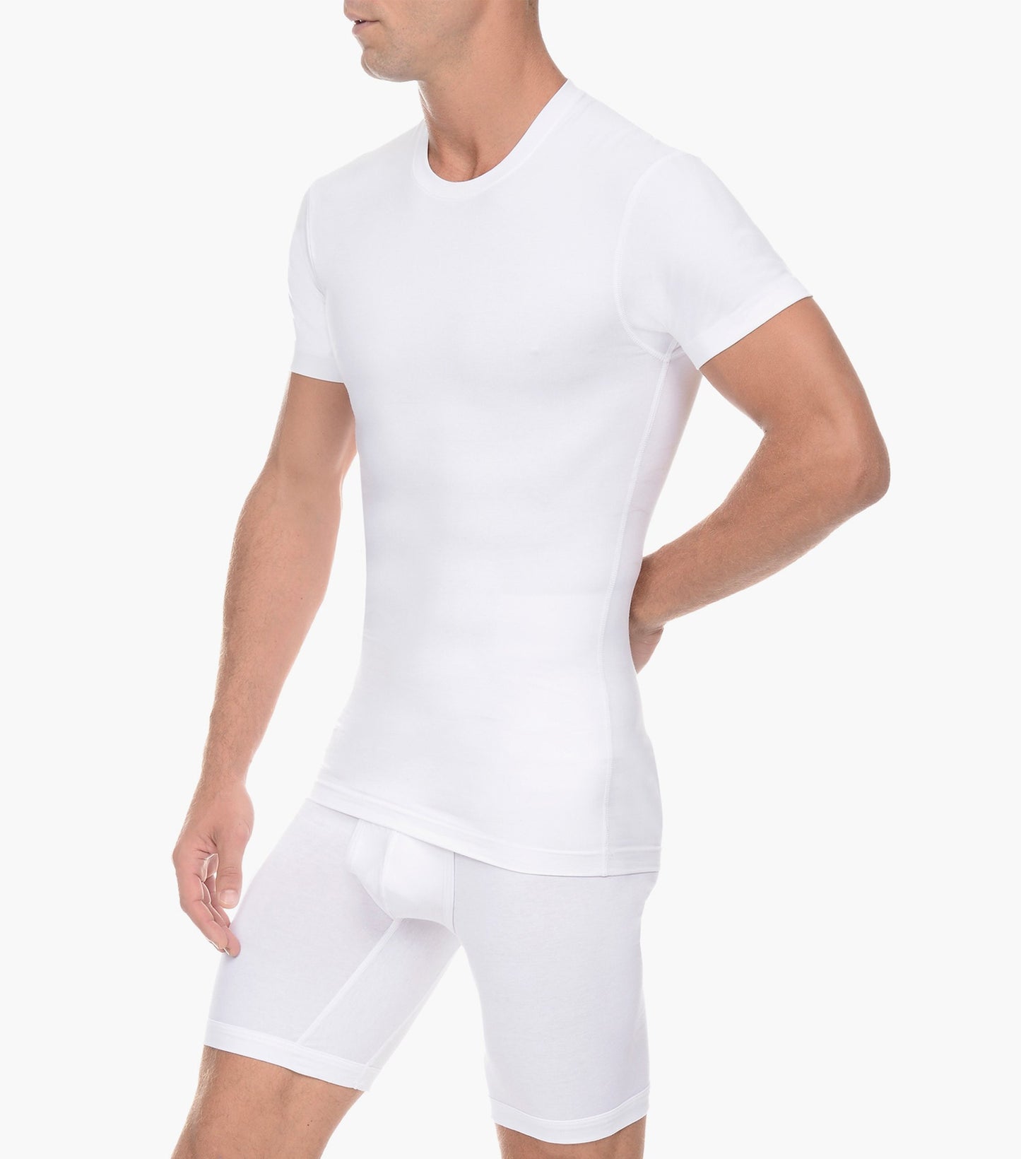 Shapewear Form Crewneck White