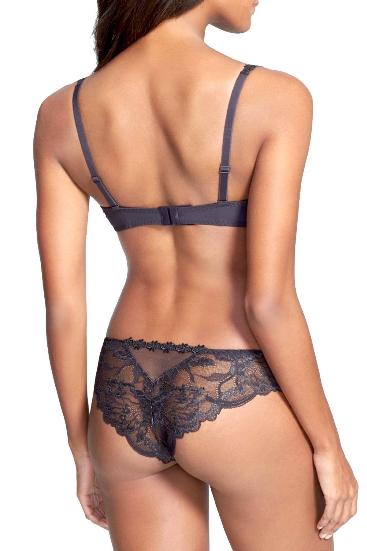 Simone Pérèle Anthracite Amour Tanga