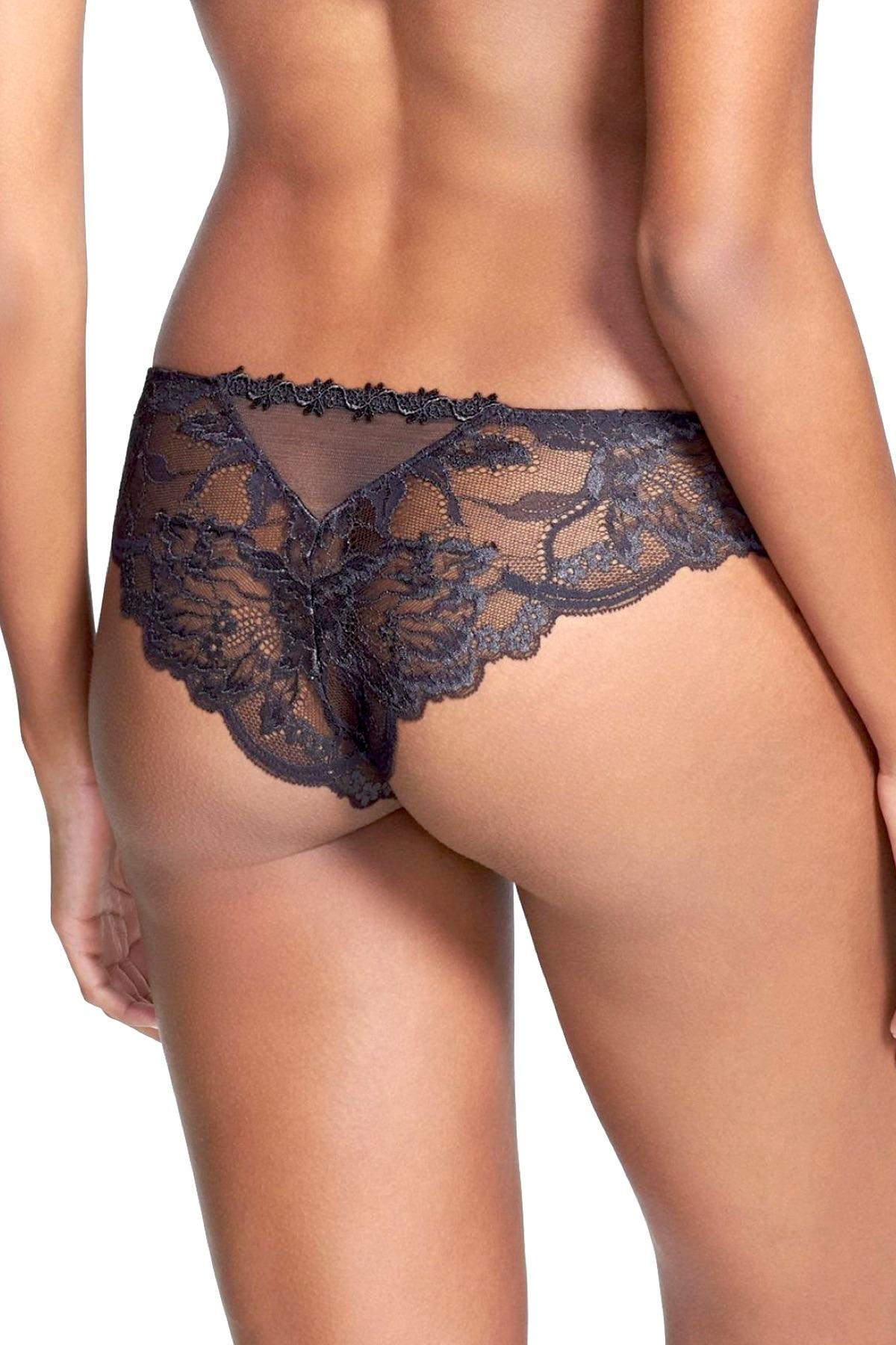 Simone Pérèle Anthracite Amour Tanga