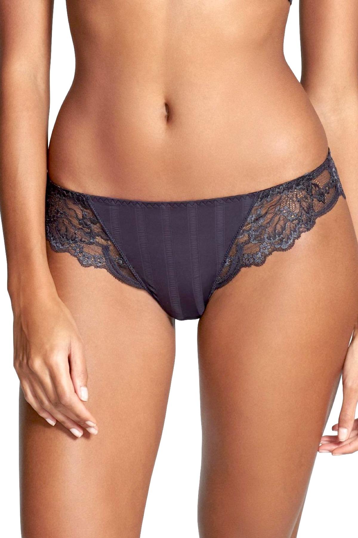 Simone Pérèle Anthracite Amour Tanga