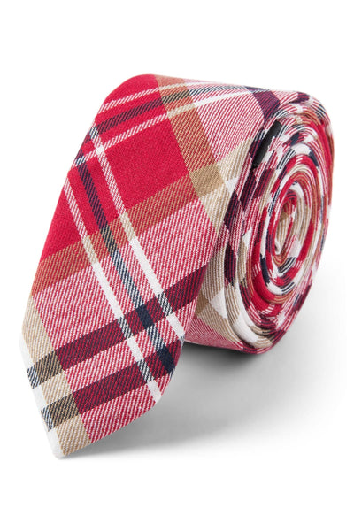 Skinny Tie Madness Red Peculiar Missouri Tie