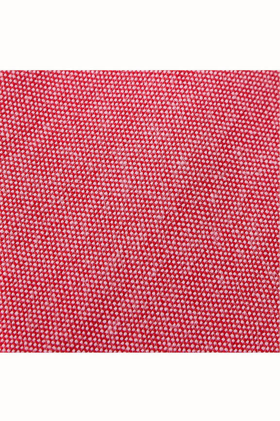 Skinny Tie Madness Red Upside-Down Question-Mark Tie