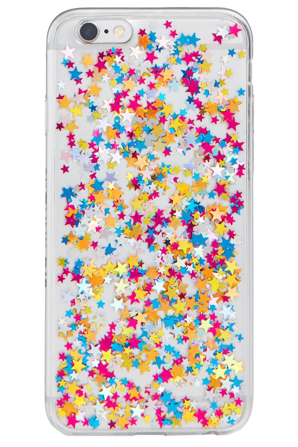 Skinnydip London Glitter Jelly iPhone Case + Screen Protector