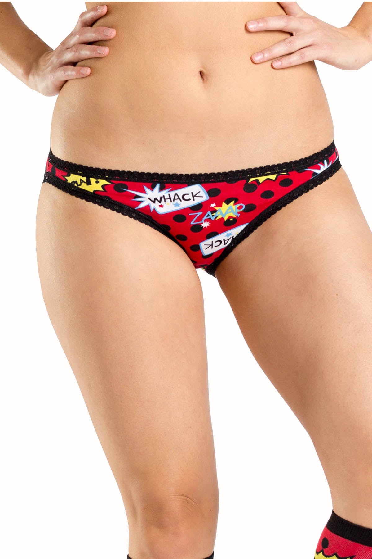 Sock It To Me Blamo Low-Rise Bikini Brief