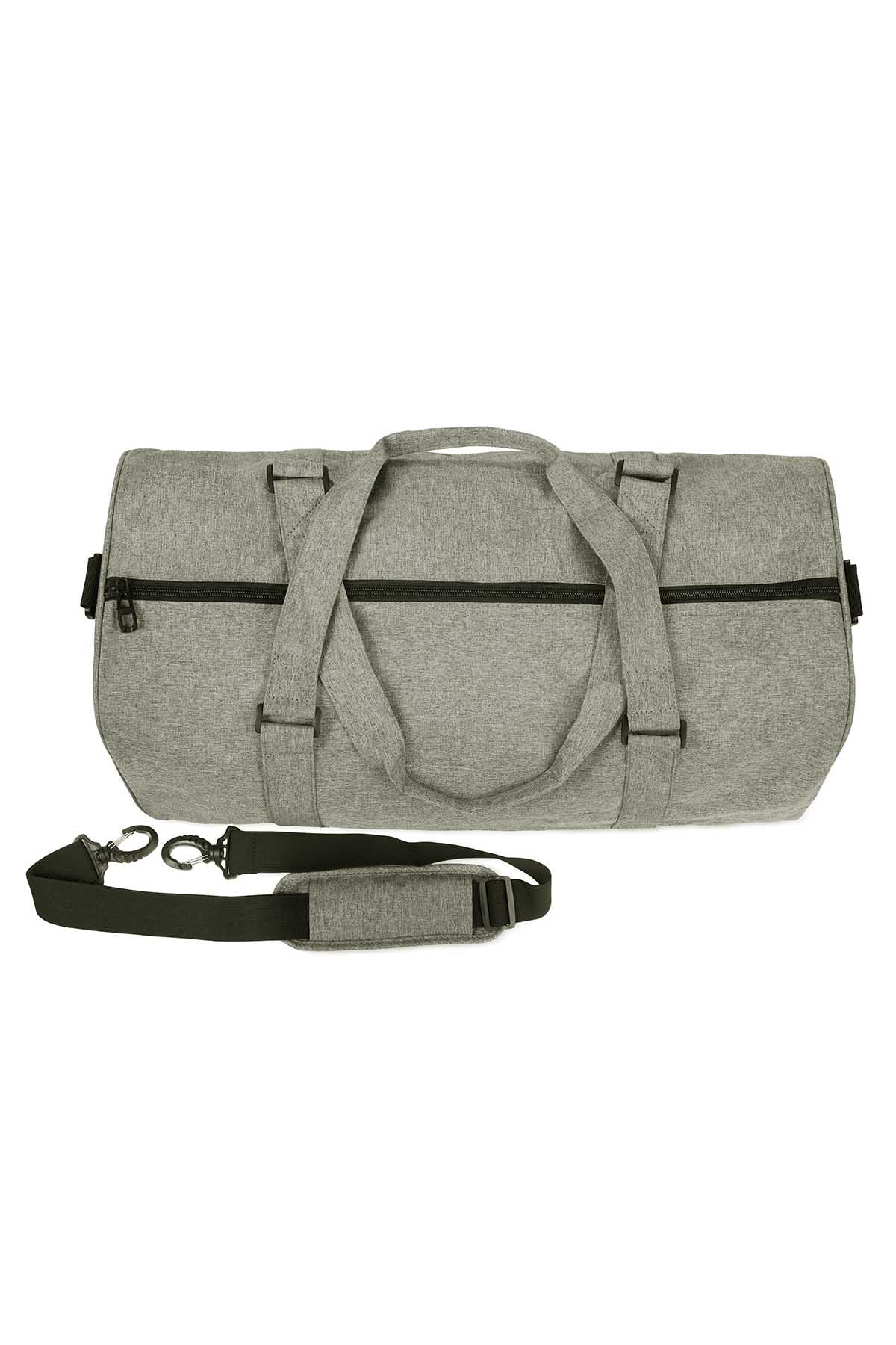 Something Strong GREY Zandago Duffle Bag with Sneaker Holder