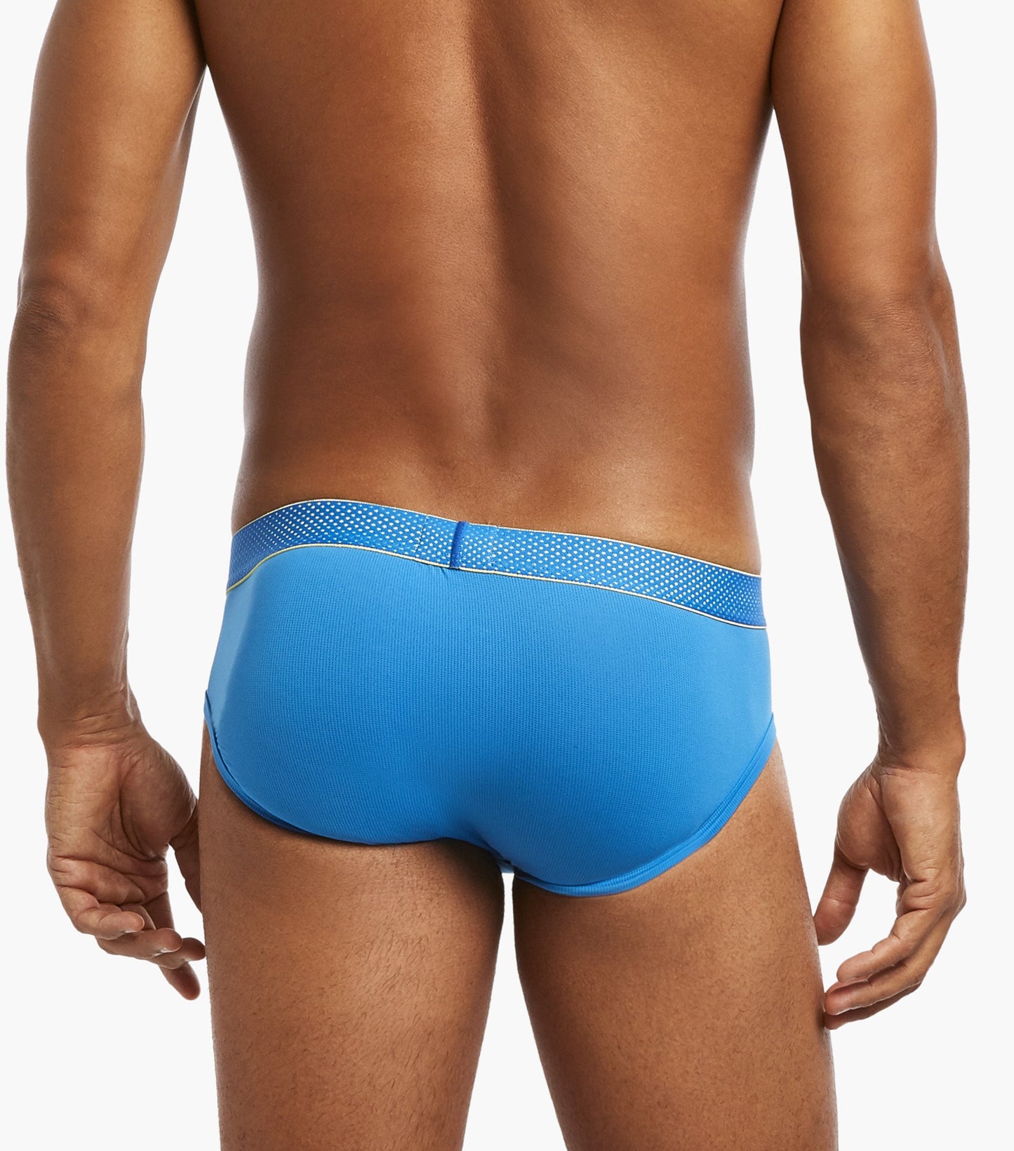 Speed Dri Mesh No Show Brief Blue