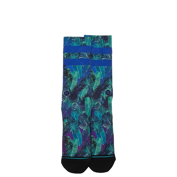 Stance Men's Pop Palms Socks, Size Large - Blue Burgundy